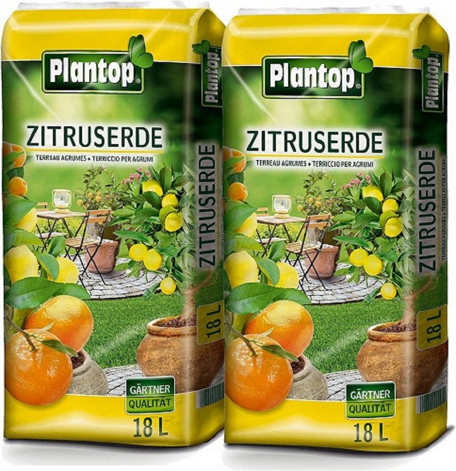 Plantop Spezialerde PLANTOP Zitruserde 2 x 18l