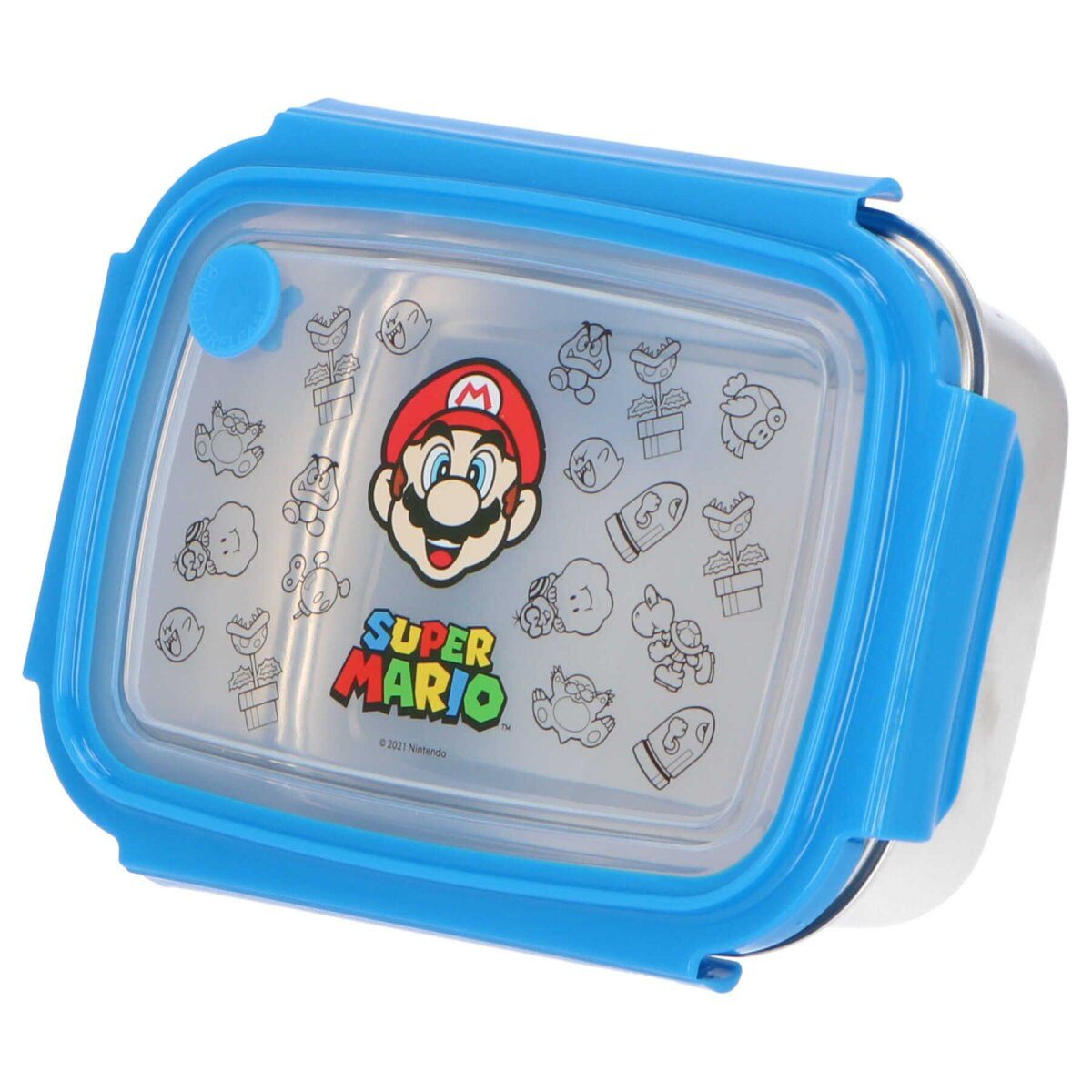 Lunchbox Super Mario Aluminium Brotdose für Kinder Lunchbox