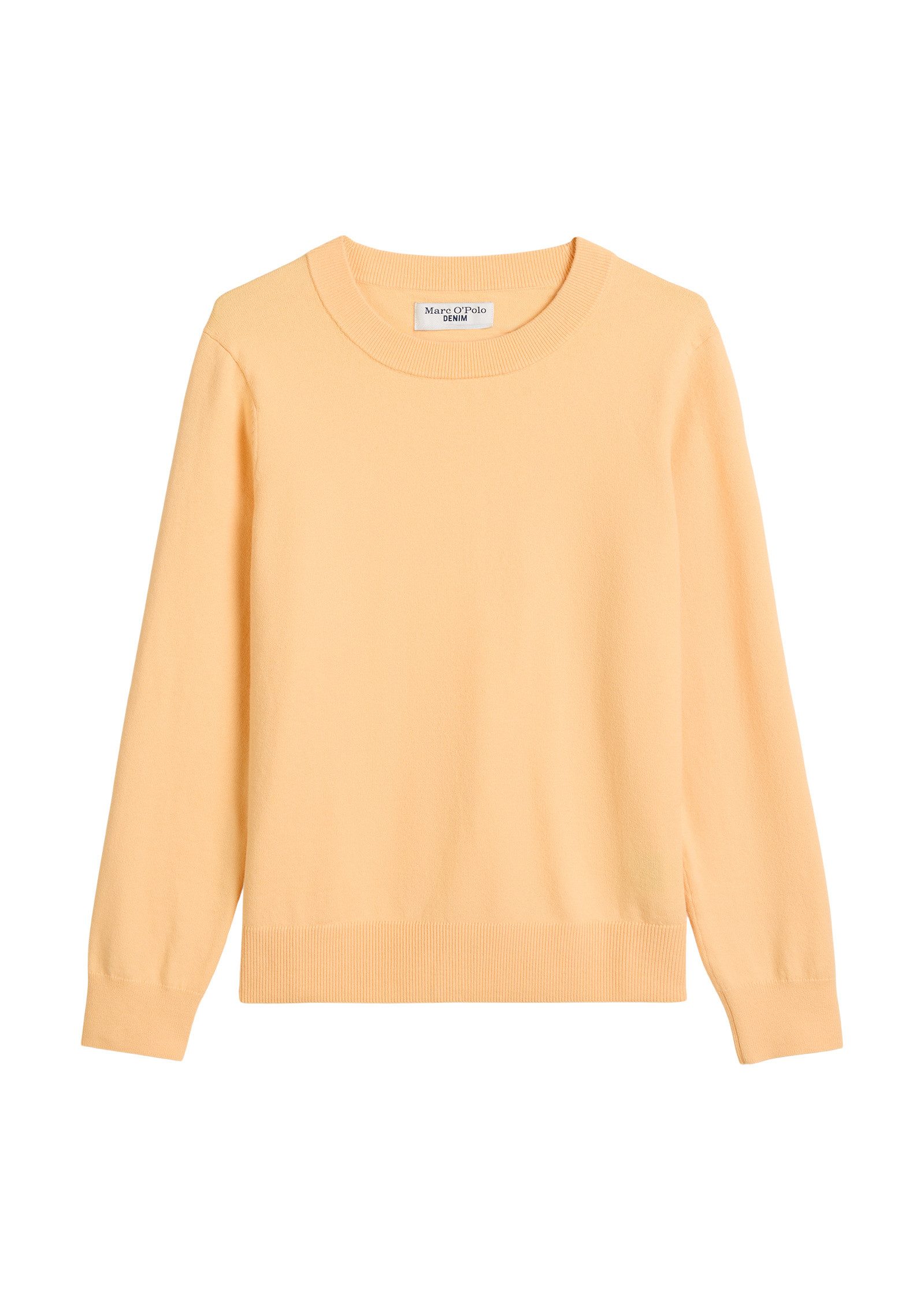 Strickpullover aus Soft Cotton Stretch