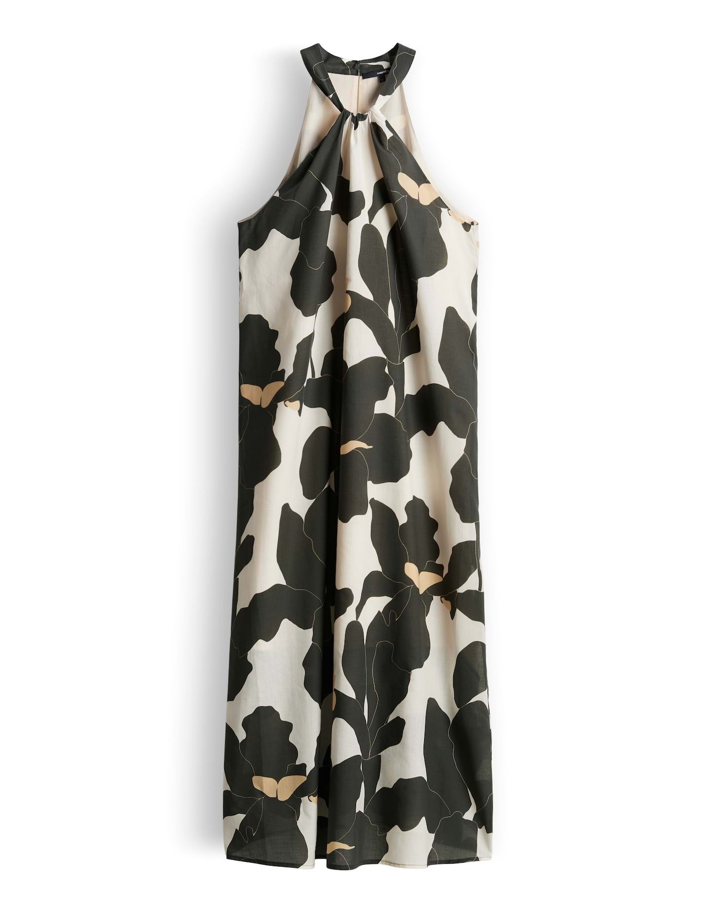 someday Neckholderkleid Qowira mit floralem Blütenprint Mit floralem Print und feinen Raffungen