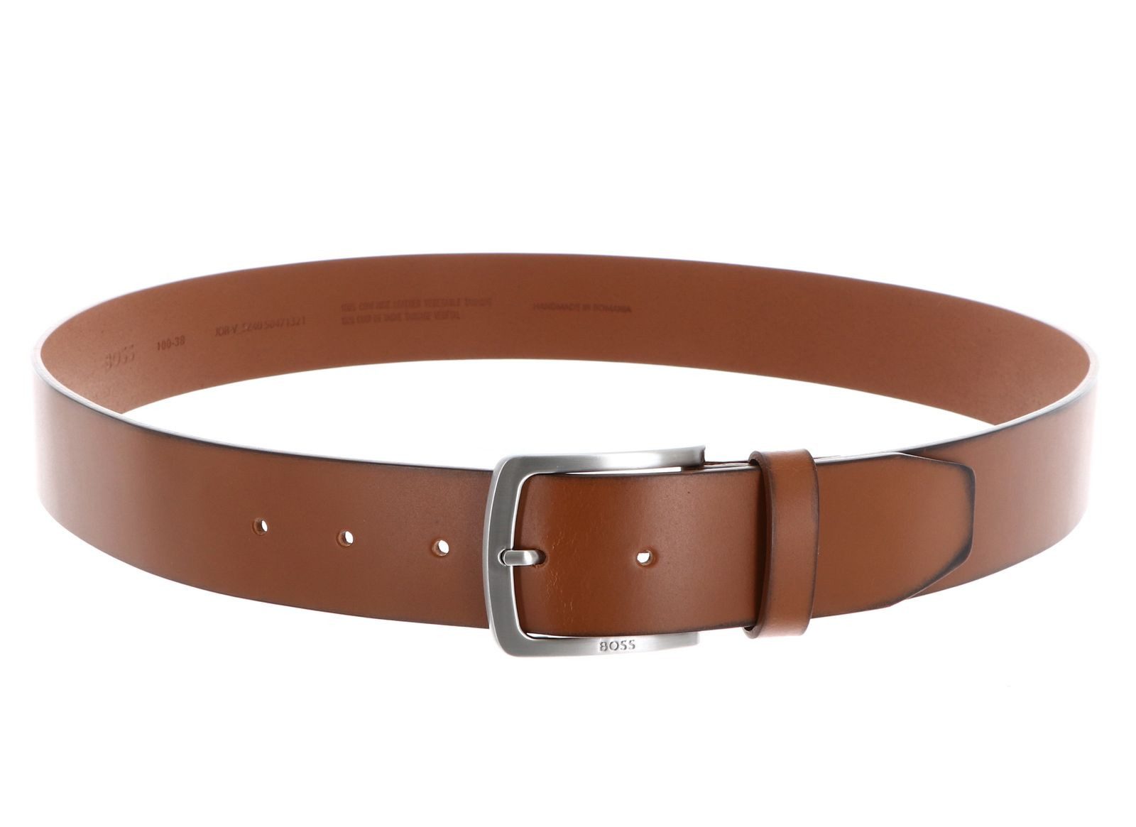 BOSS Ledergürtel Jor Sz40 Belt aus echtem Rindsleder