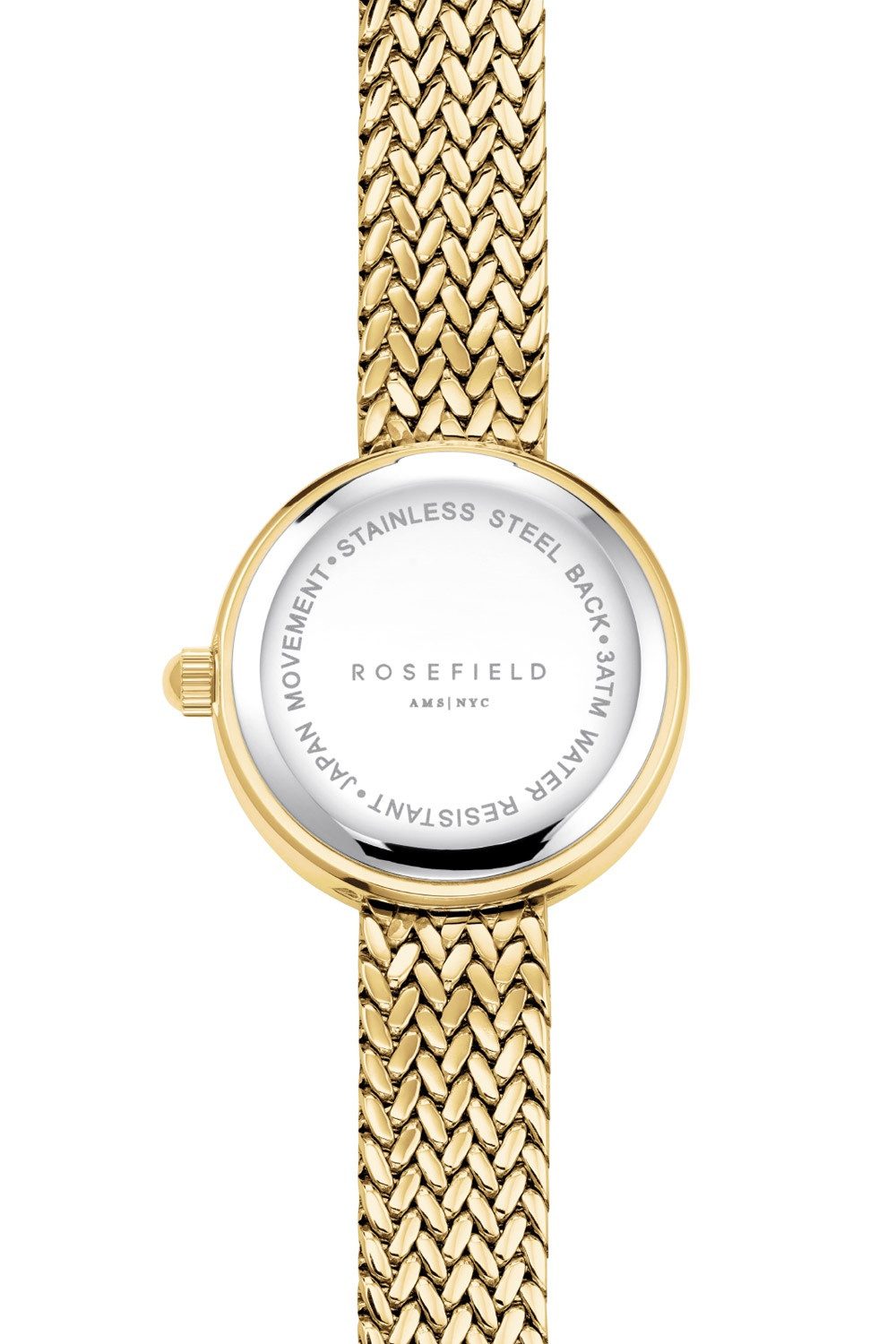 ROSEFIELD Quarzuhr Mini Small Edit Champagner Goldfarben