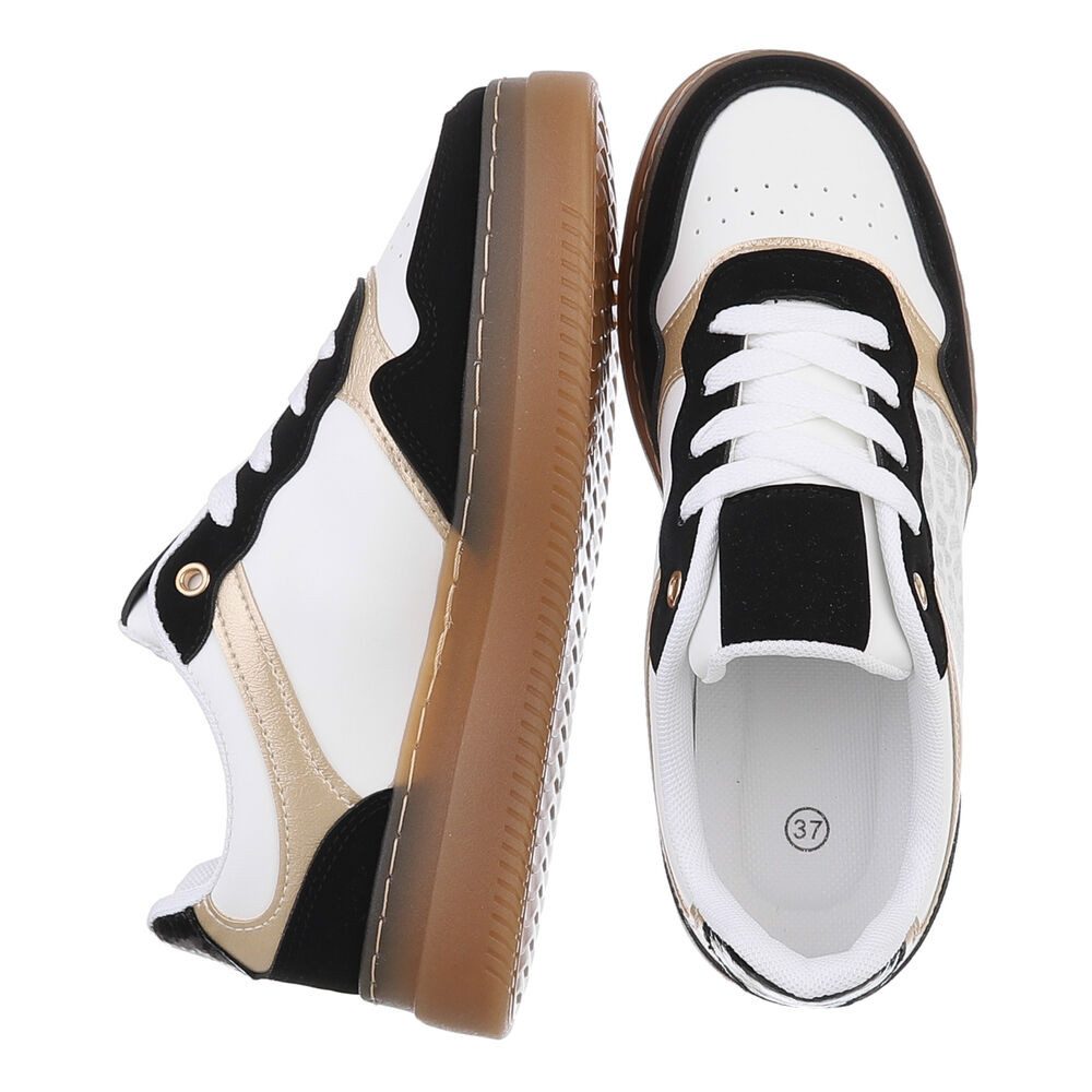 Ital-Design Damen Low-Top Freizeit Sneaker (88828191) Keilabsatz/Wedge Snea günstig online kaufen