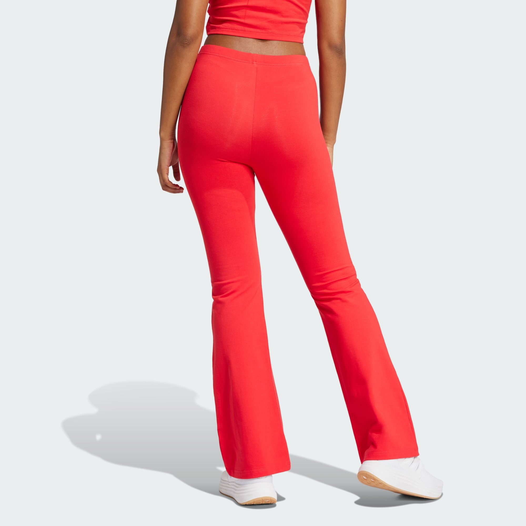 adidas Sportswear Leggings ESSENTIALS SMALL LOGO FLARED LEGGINGS (1-tlg)