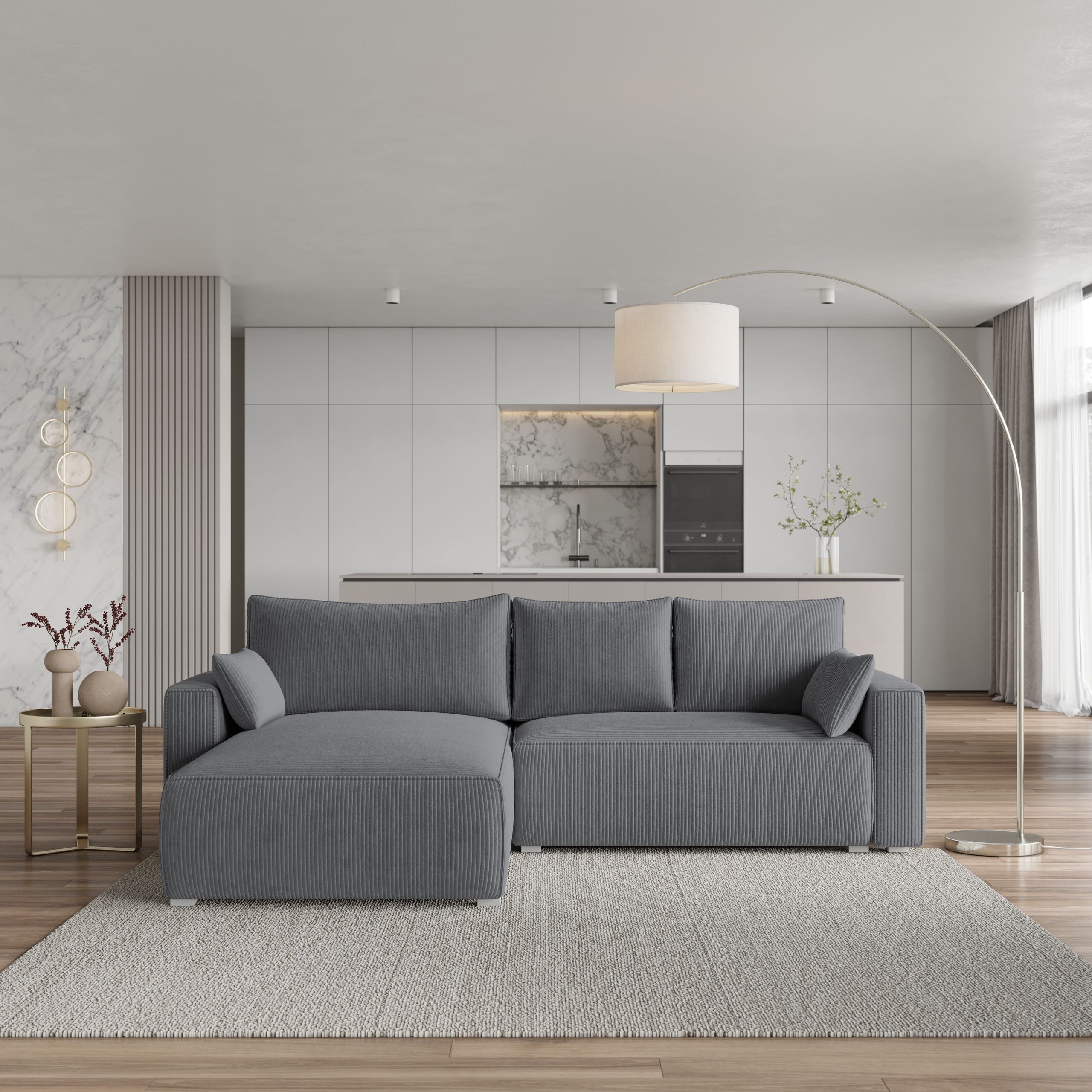 Masseno Ecksofa FORIL mit Schlaffunktion L-Form, günstig online kaufen