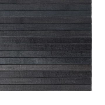 Teppich Teppich Rechteckig Grau 100x200 cm Bambus, vidaXL, Rechteckig