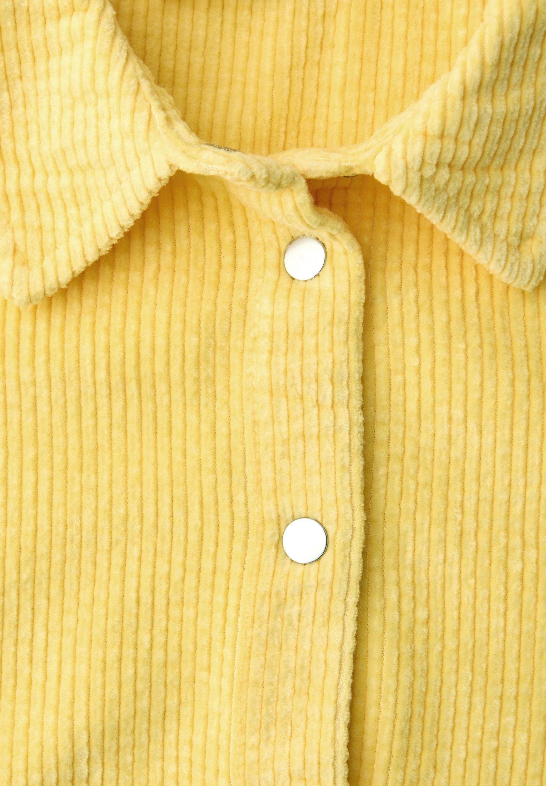 STREET ONE Langarmbluse Corduroy shirtcollar blouse w günstig online kaufen