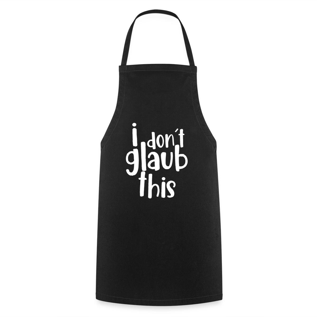 Spreadshirt Kochschürze I Don't Glaub This Meme Spruch Dschungel Kochschürze, (1-tlg)