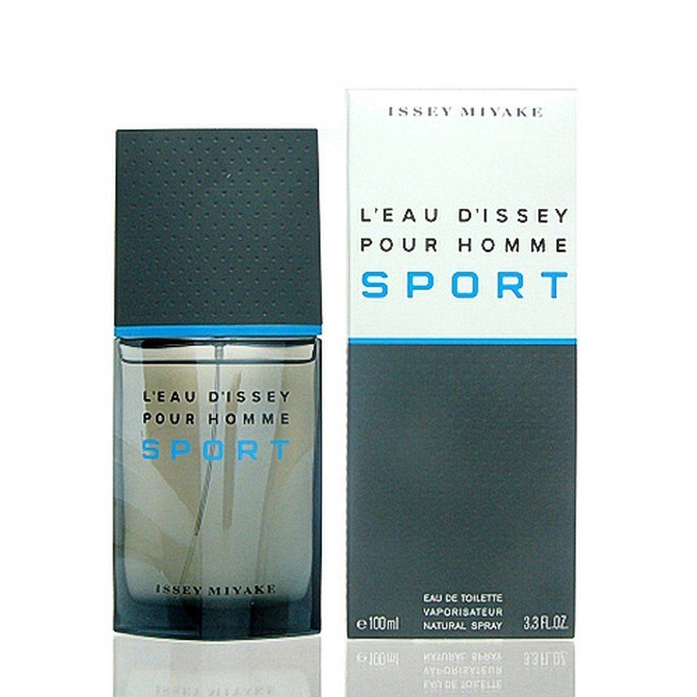 Issey Miyake Eau de Toilette LEau DIssey Homme Sport, Glasflakon, Parfüm EDT, Herrenduft