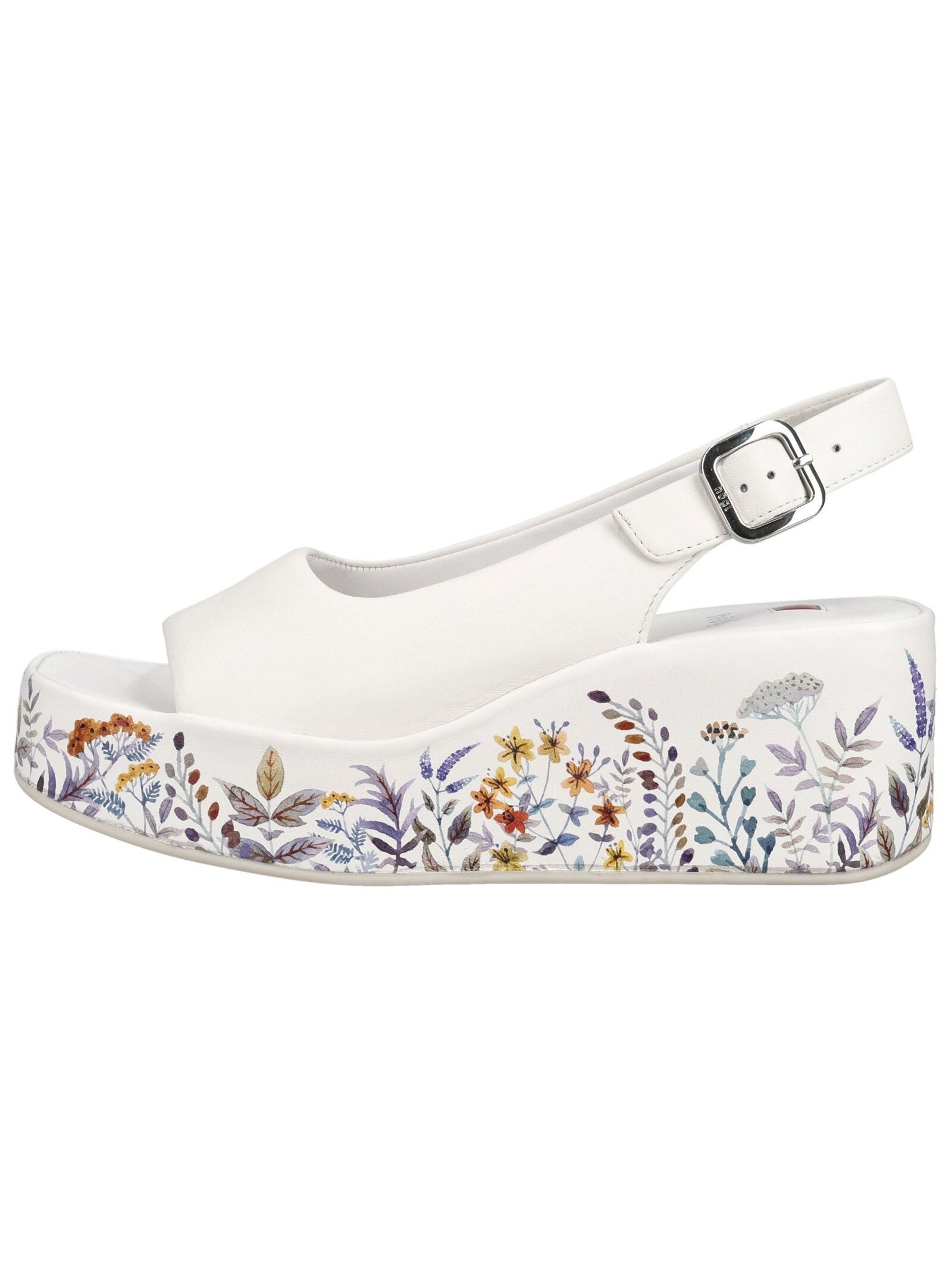 Högl Högl Sandalen Leder Keilsandalette