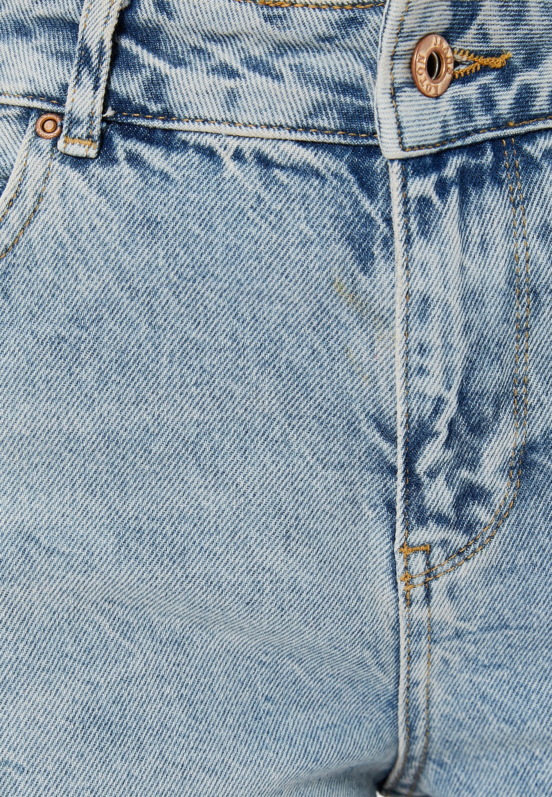 Koton Straight-Jeans Denim Longer Straight Straight-Jeans