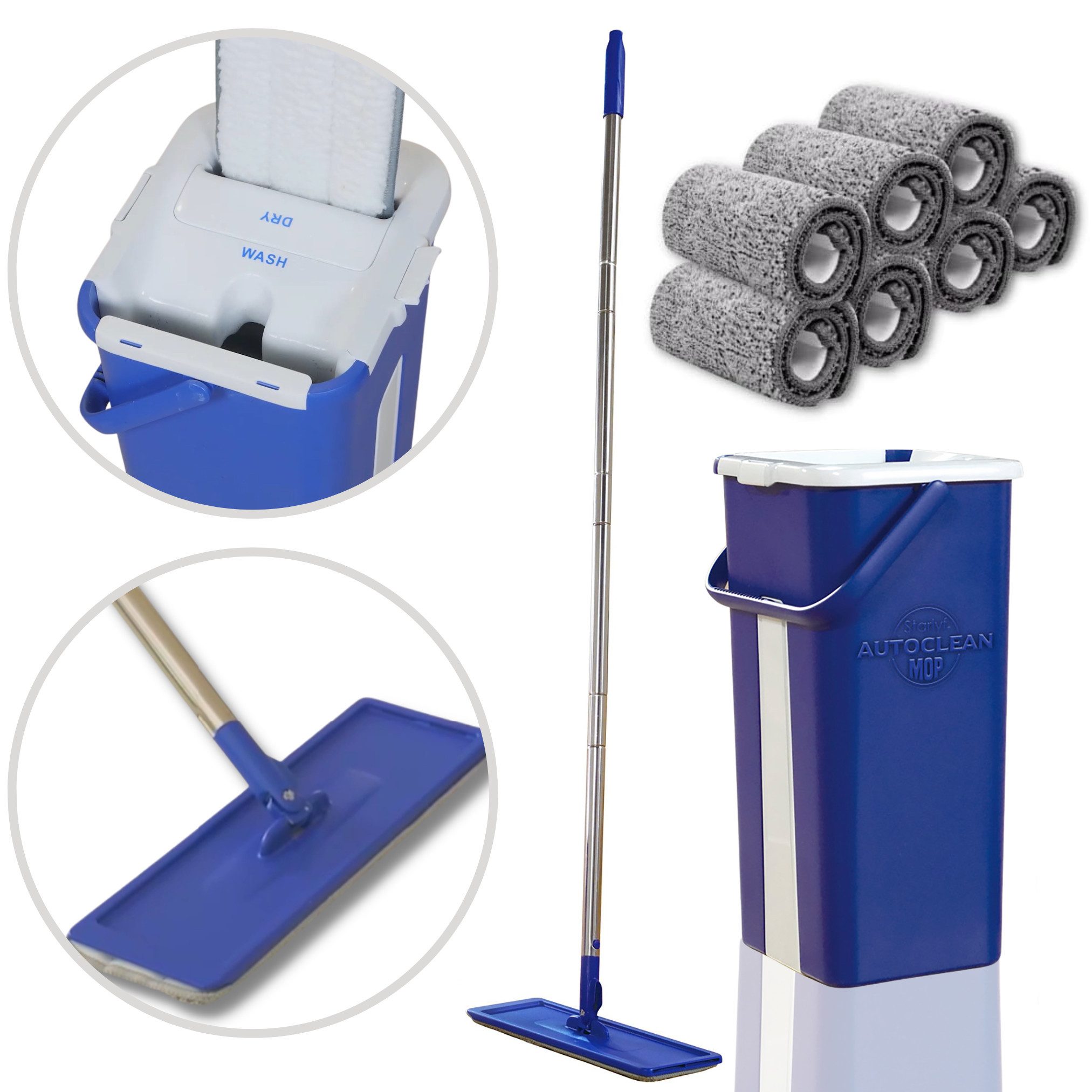 Wischmopp Autoclean Mop Bodenwischer-Set