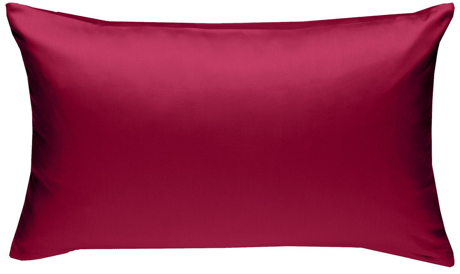 BETTWAESCHE-MIT-STIL Kissenbezug Mako Satin Kissenbezug uni einfarbig, (1 Stück)
