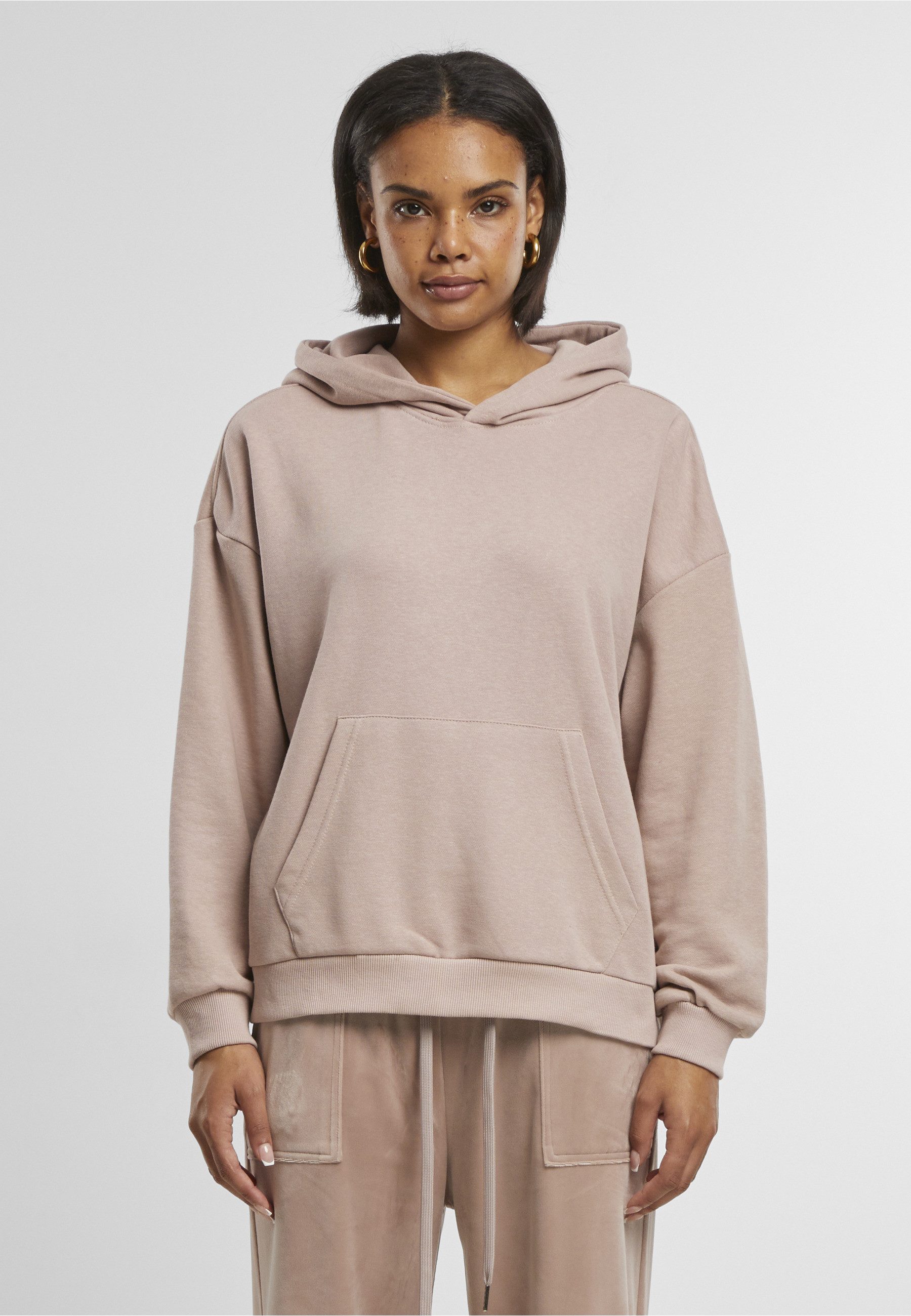 URBAN CLASSICS Kapuzenpullover Urban Classics Ladies Light Terry Oversized Hoodie (1-tlg)
