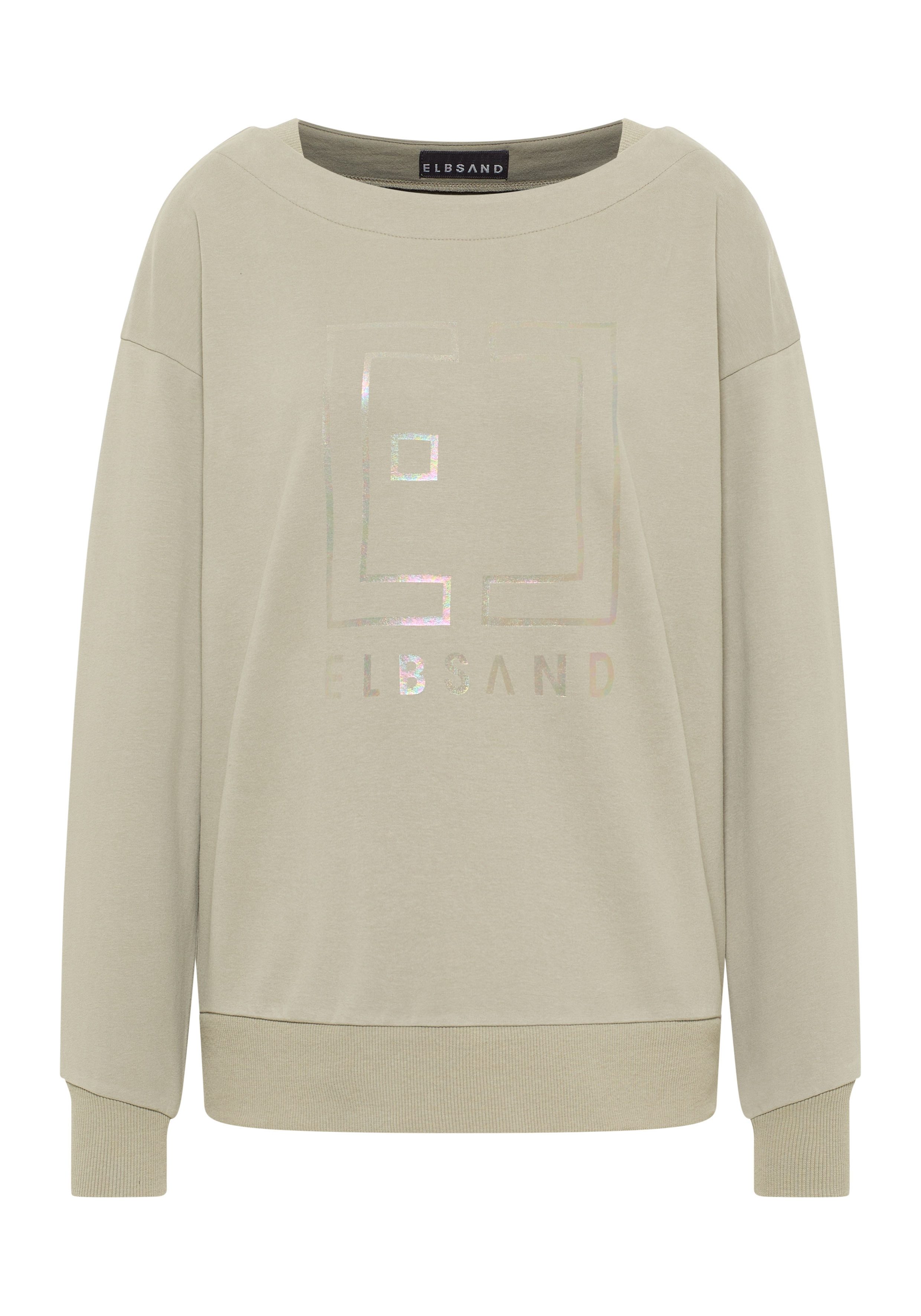 Elbsand Sweatshirt Fenja Bootsausschnitt, locker geschnitten günstig online kaufen