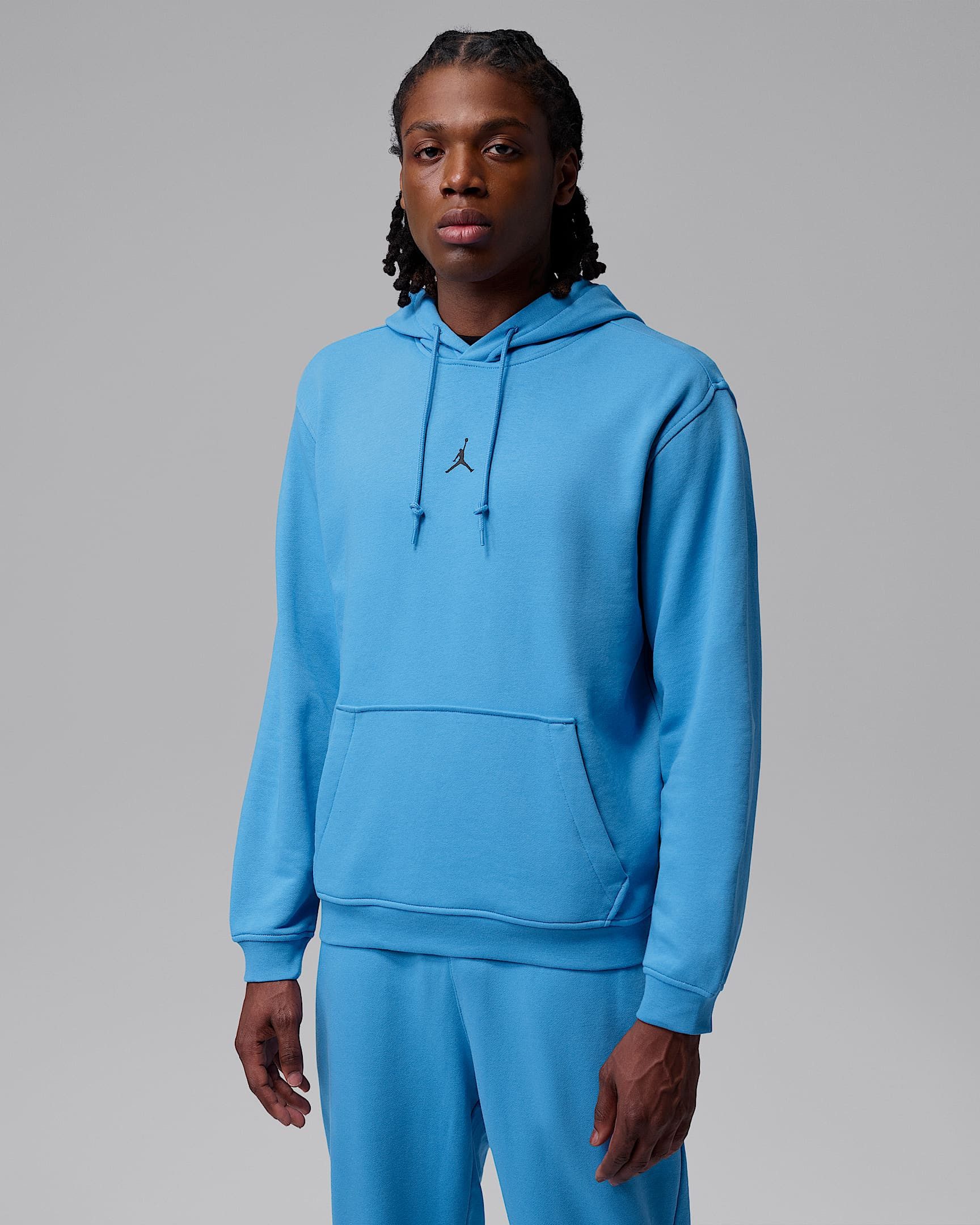 Jordan Kapuzensweatshirt Jordan Sport Crossover Men's Dri-FIT Fleece Pullover Hoodie mit Kapuze, aus Baumwolle und Polyester, bequeme Passform