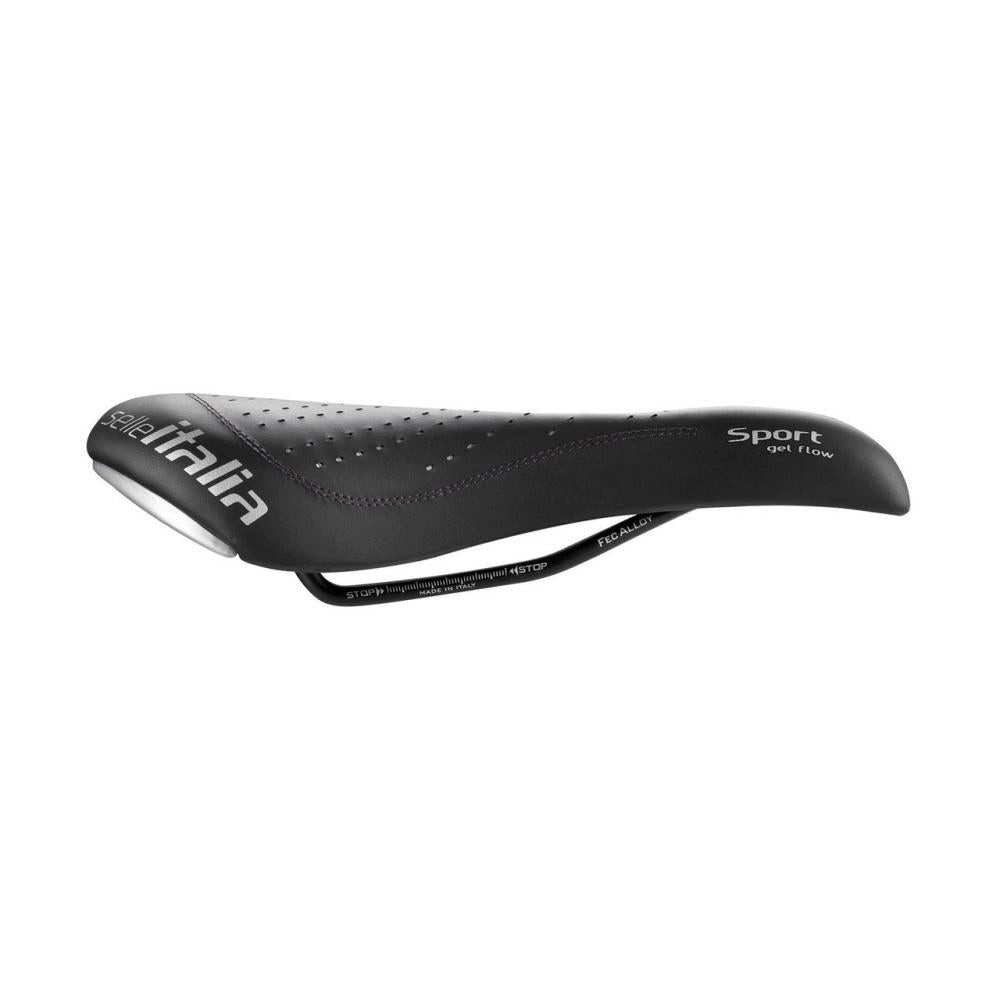 Selle Italia Fahrradsattel Selle Italia Sport Gel Flow S2 black - komfortabler Tourensattel mit 1