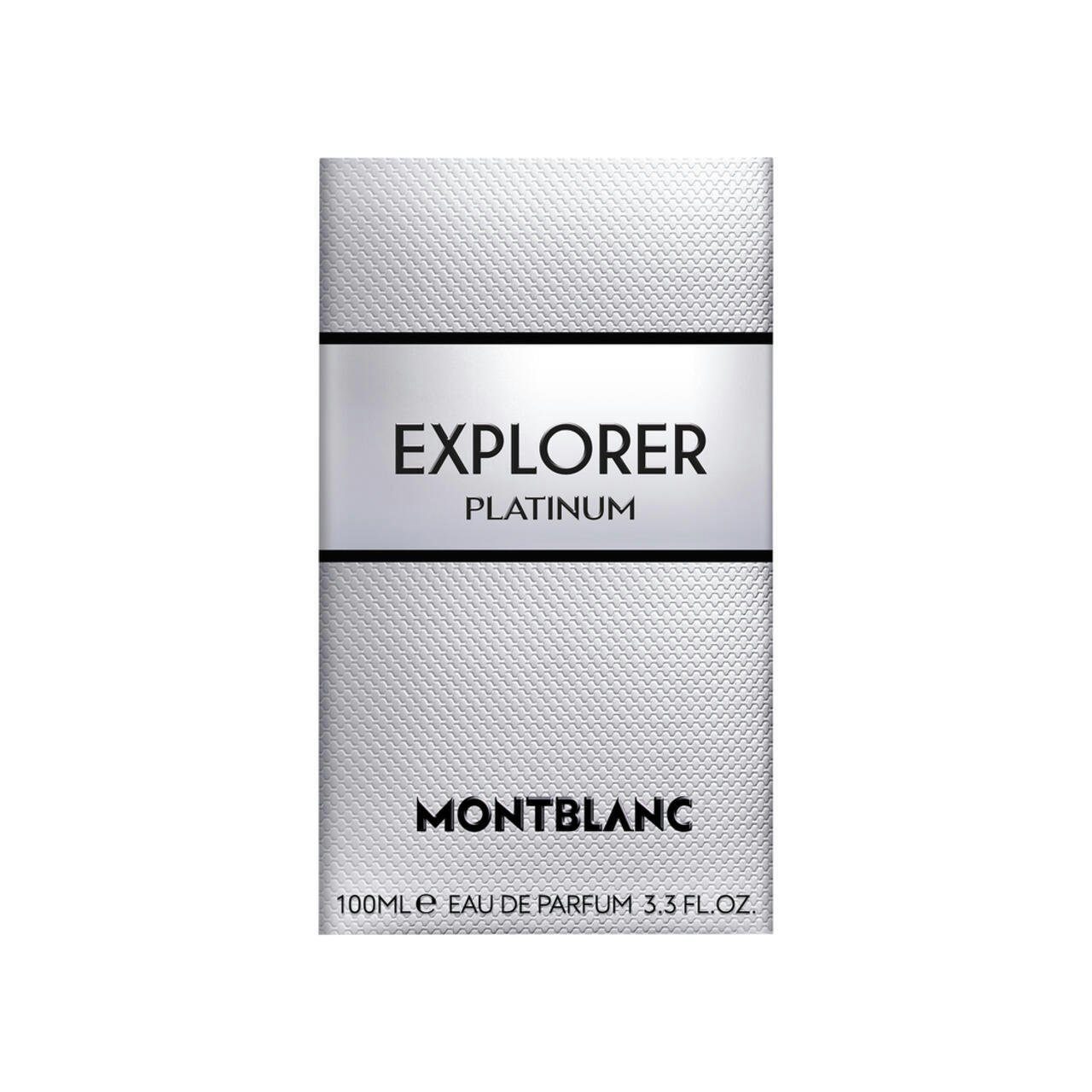 MONTBLANC Eau de Parfum Platinum, Glasflakon, Parfüm EDP, Herrenduft