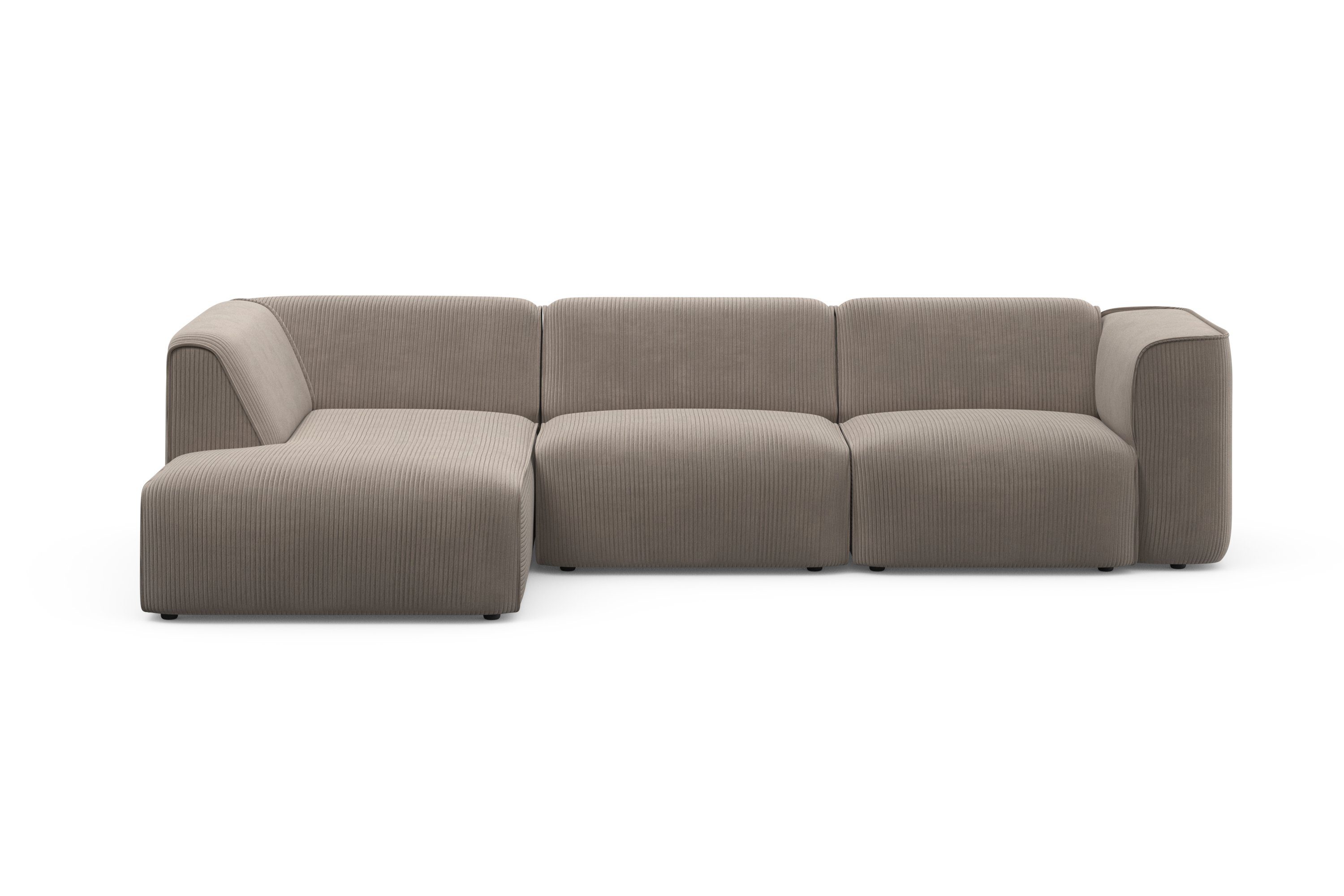 RAUM.ID Ecksofa Merid L-Form, jederzeit durch Module erweiterbar, B/T/H: 295/162/70 cm, als Modul oder separat verwendbar, für individuelle Zusammenstellung