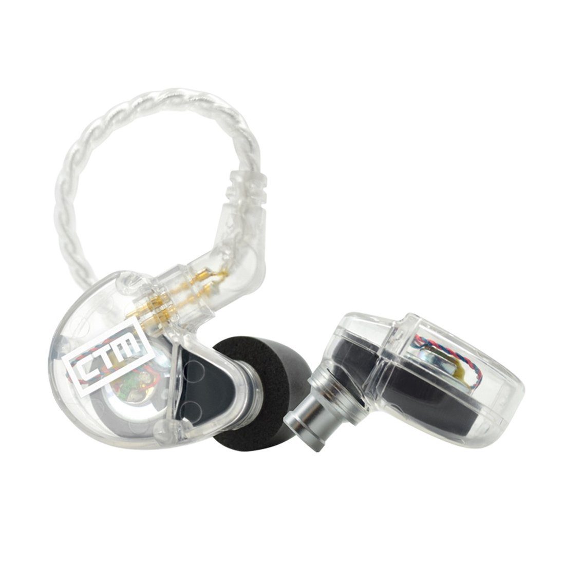 Poliertuch mit Audio CTM Ear Monitor-Kopfhörer Kopfhörer CE110 (Keine) In CTM