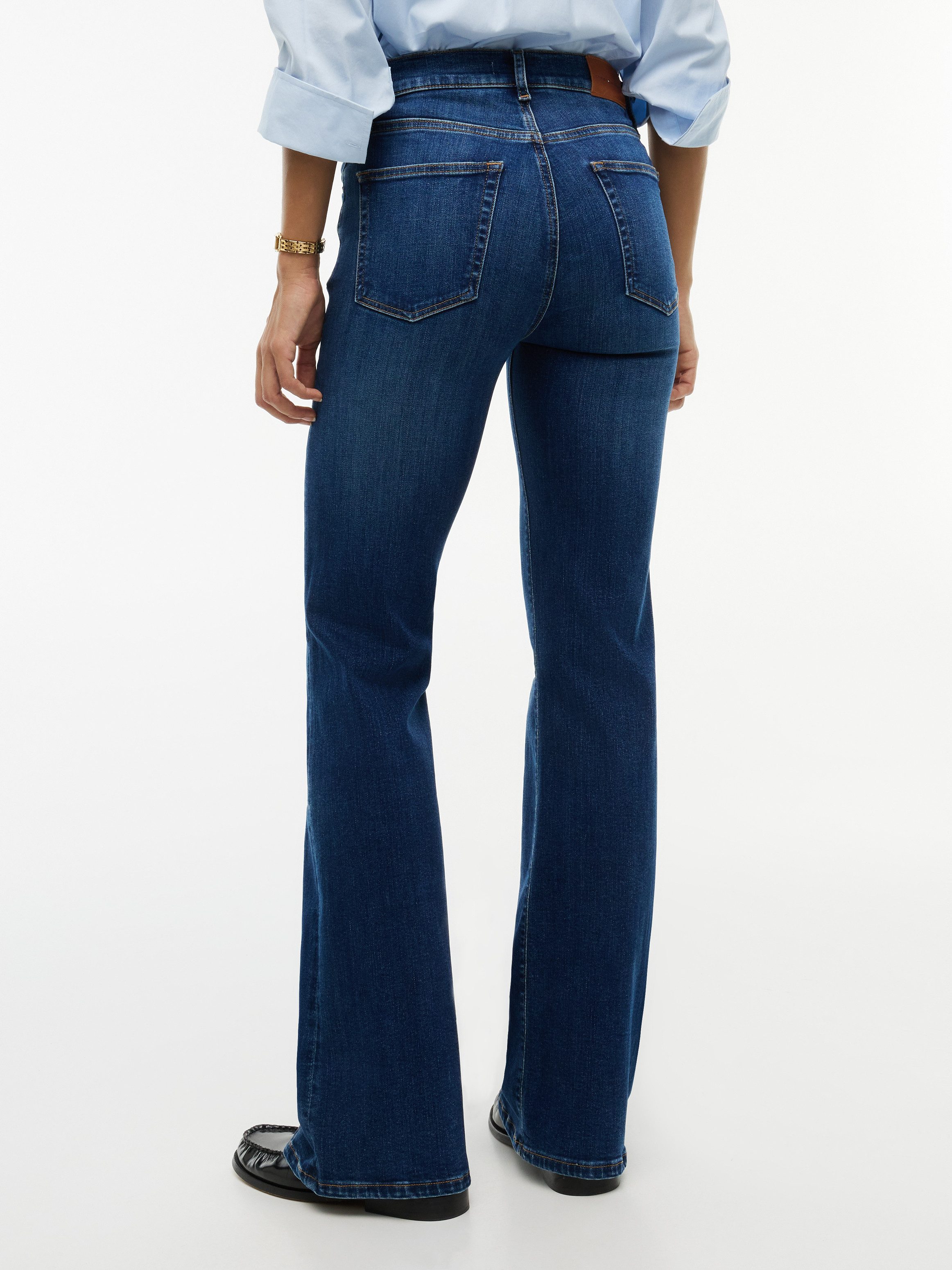 Tommy Hilfiger Bootcut-Jeans LUNA MID RISE FLARE ESSENTIAL Baumwollmischung, in ausgestellter Form, mid waist – Bild 2 von 5