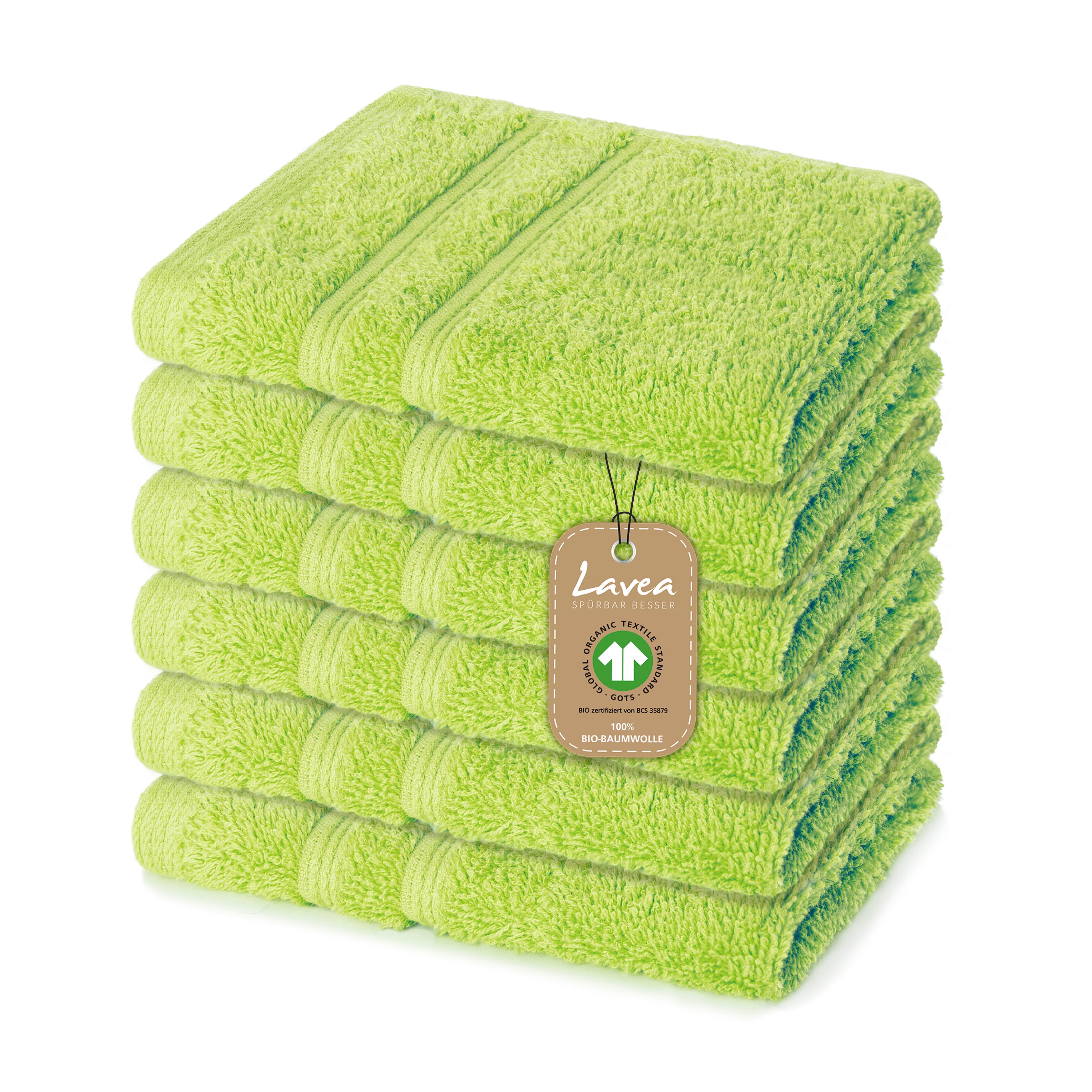 Lavea Handtuch Set Bio-Baumwoll Serie Bali, günstig online kaufen