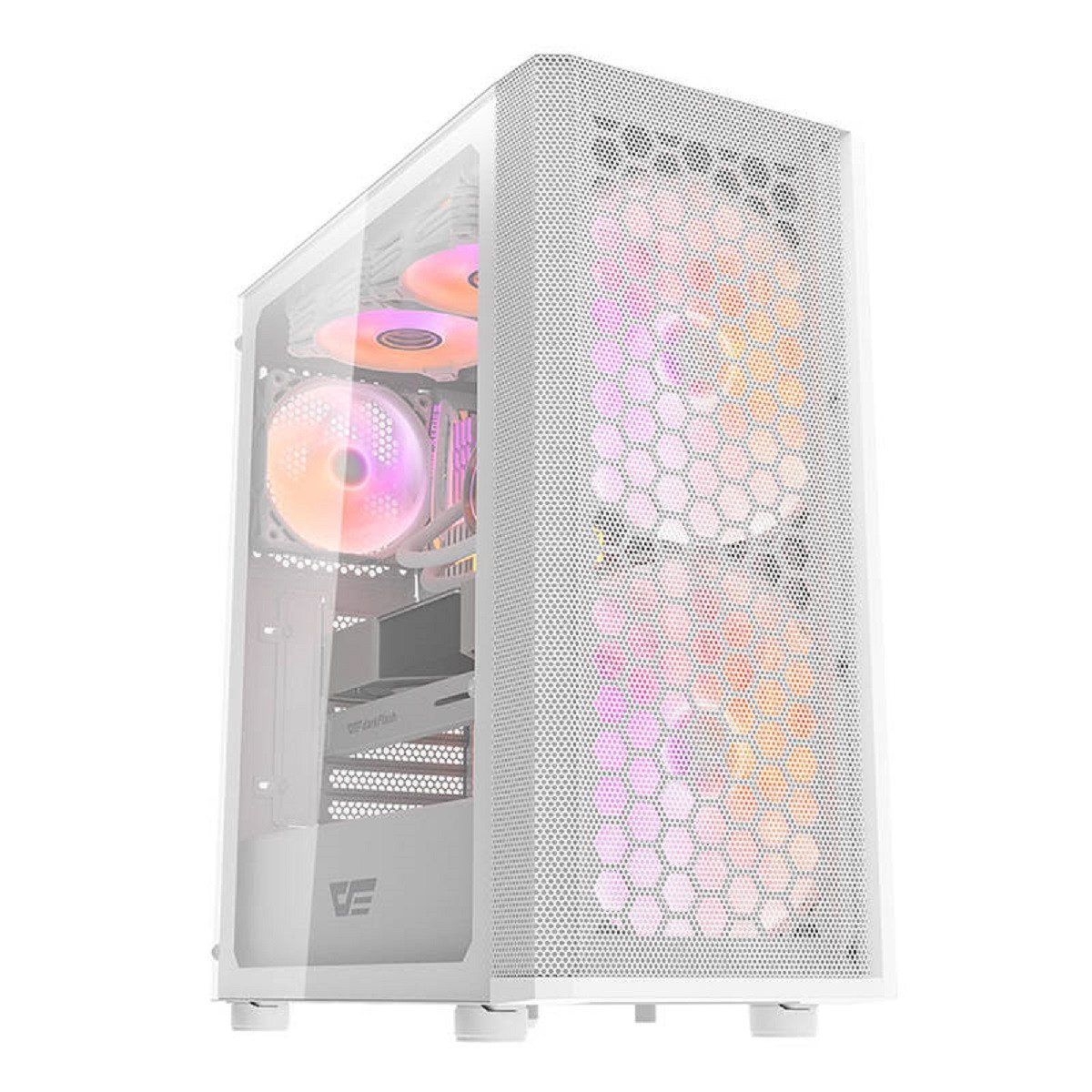 Darkflash PC-Gehäuse Computergehäuse – Modernes Design mit exzellenter Kühlung, (1 St)