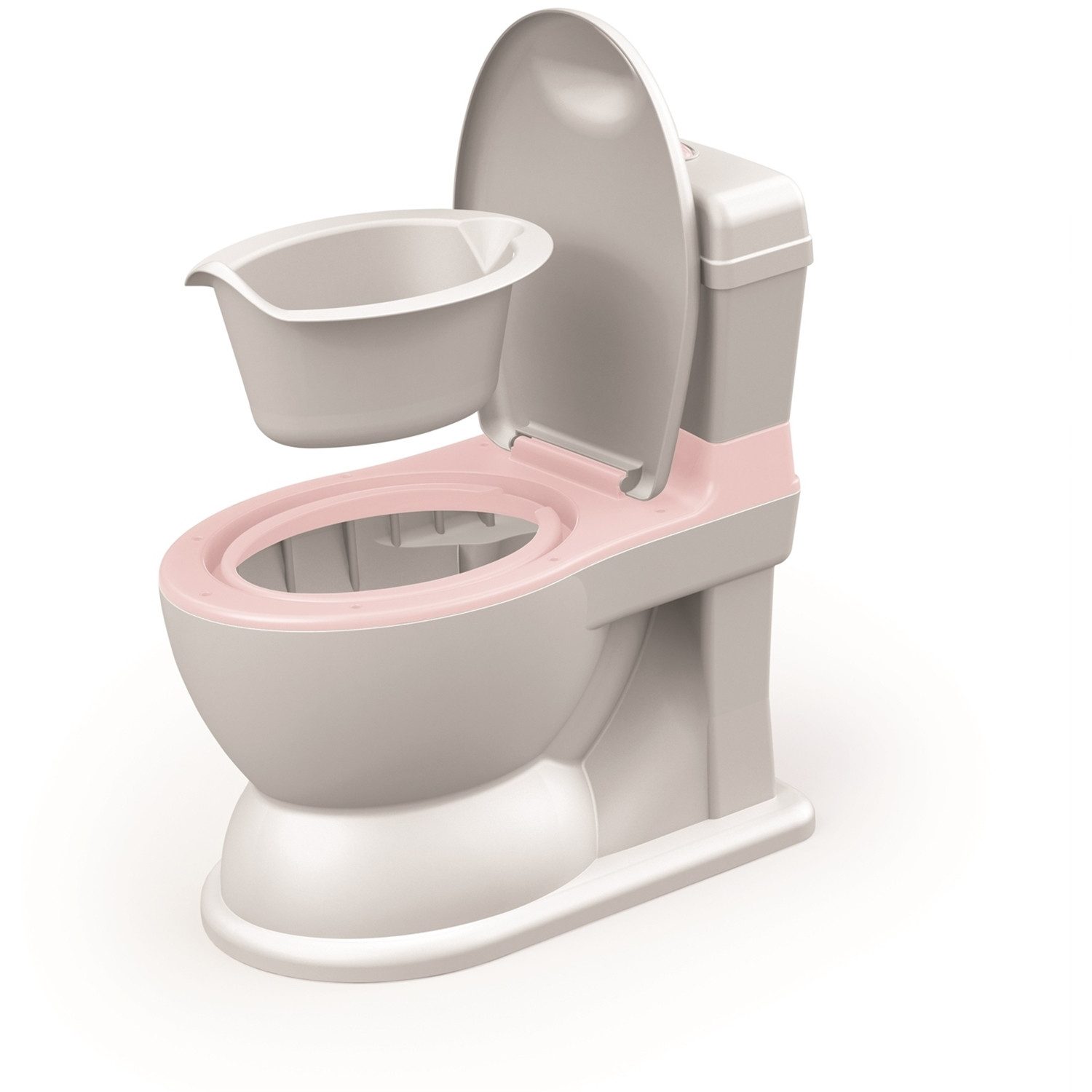 DOLU Toilettentrainer 7176 WC Potty XL 2in1 pink