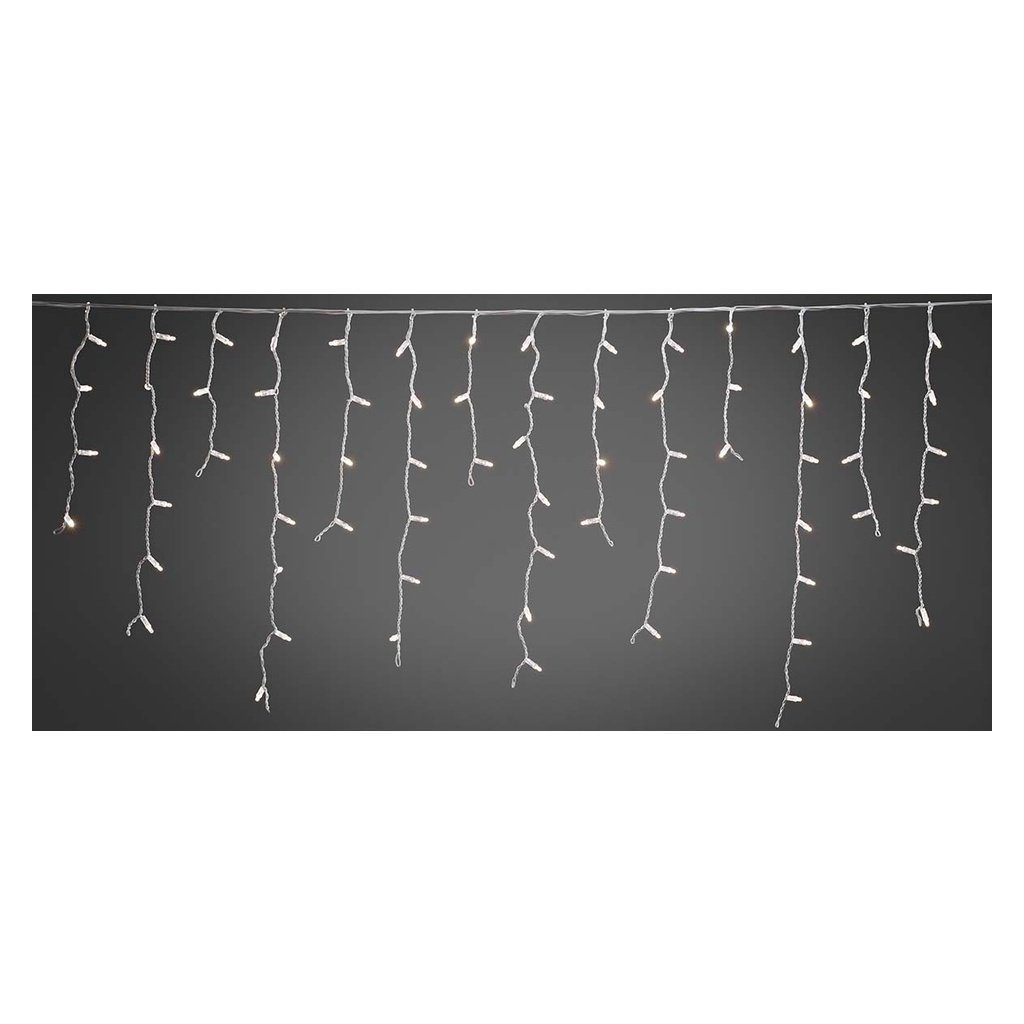 KONSTSMIDE Lichtervorhang 4720-112 LED-Eisregen-Lichtervorhang 12,5 Meter
