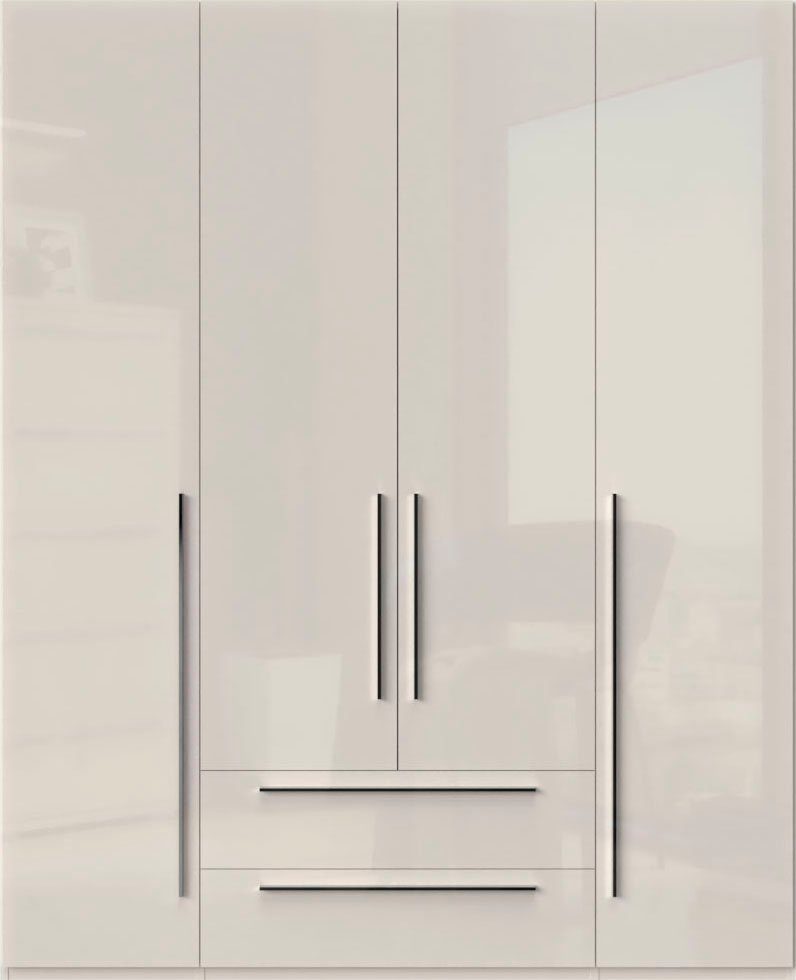 Places of Style Kleiderschrank "Piano, UV lackiert, hochglänzend in beige o günstig online kaufen