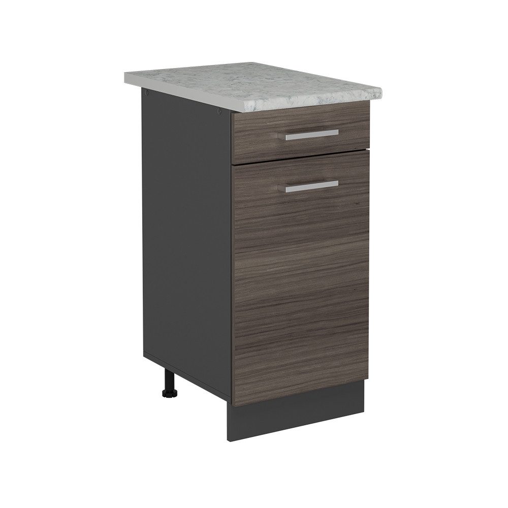 Vicco Unterschrank R-Line, Edelgrau/Anthrazit, 40 cm günstig online kaufen
