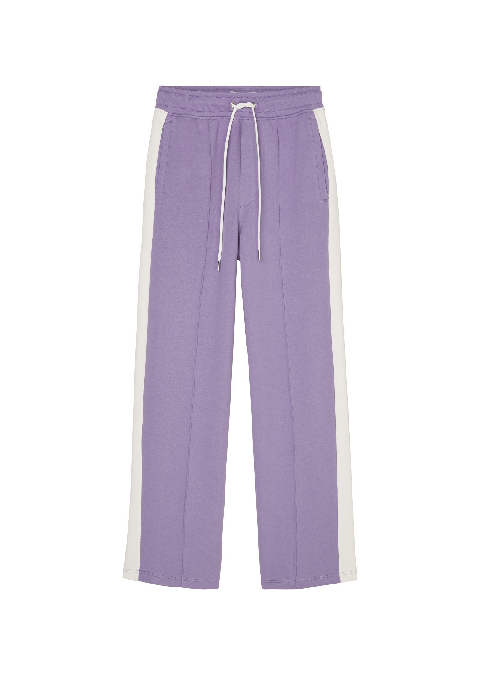 Marc O'Polo Jerseyhose aus softem Cotton Organic lila