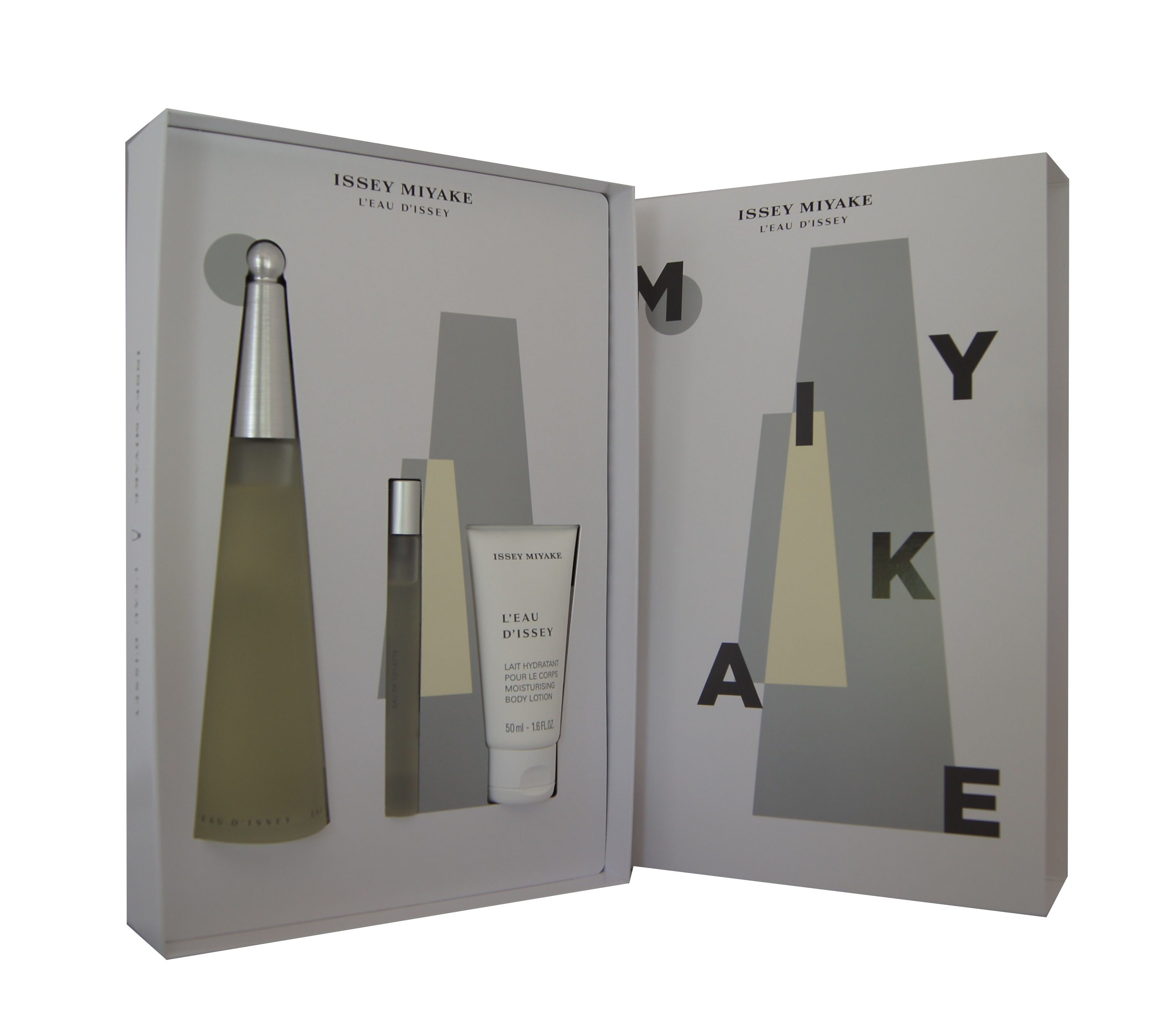 Issey Miyake Duft-Set Issey Miyake L'eau D'issey pour Femme EDT 100ml + EDT 10ml + BL 50ml, 1-tlg.