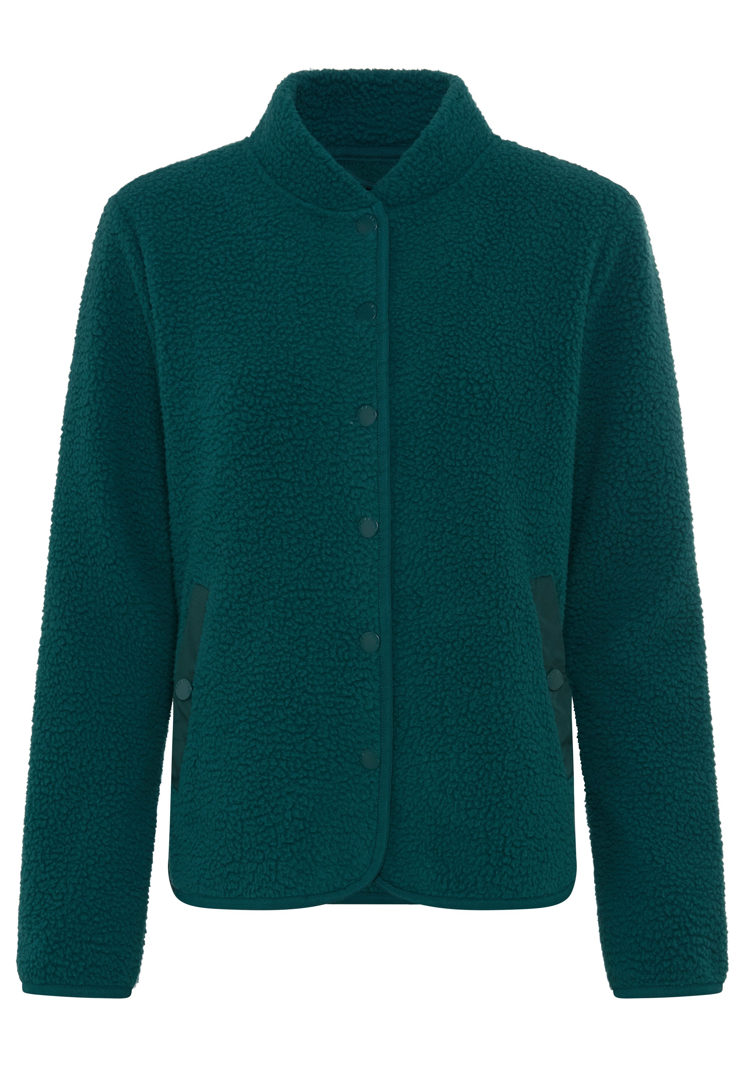 Polarino Fleecejacke sportlicher Stil, mit 6-Knopf-Form, aus Polyester, bequeme Passform. € 49,99, (€ 49,99 pro 1 Stk).