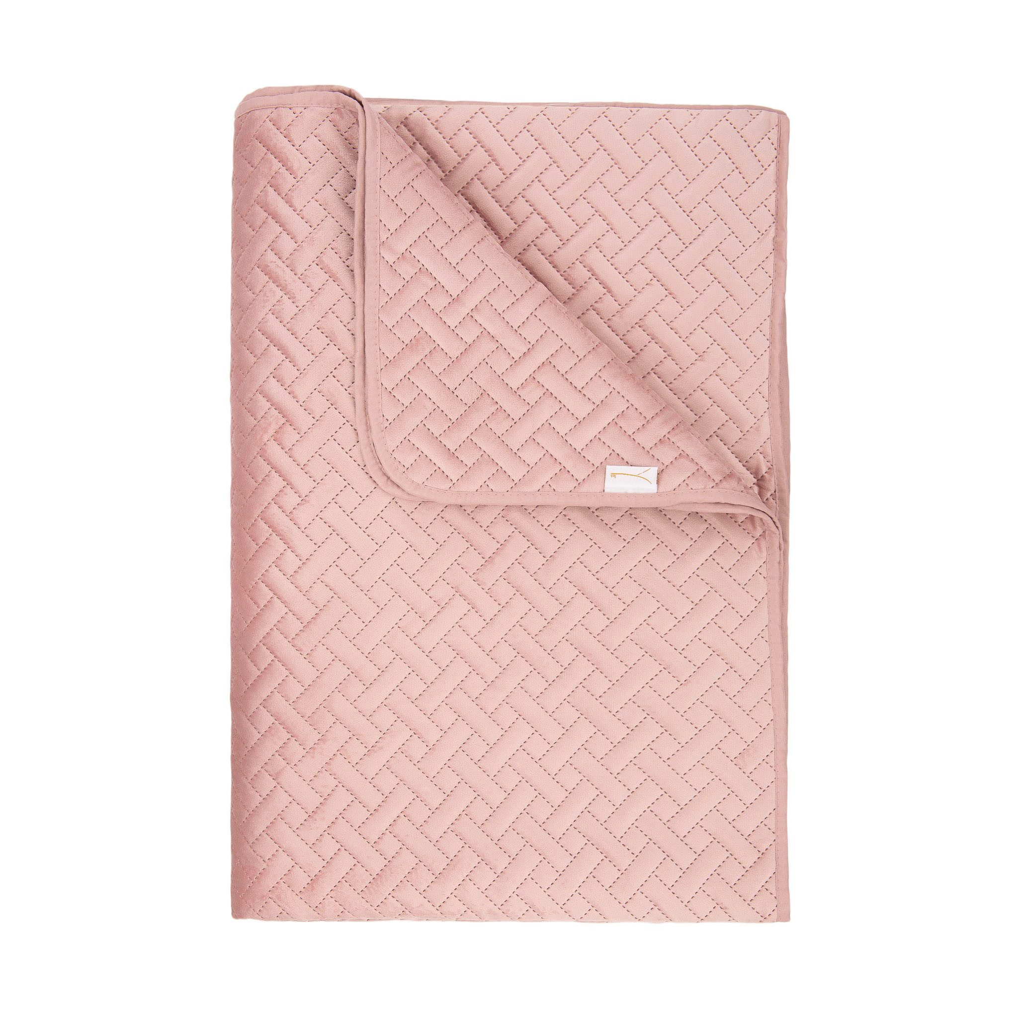 YELLOW Bettüberwurf Audrey Bettüberwurf 270x260 Shady Pink Bettüberwurf 270x260 Shady-Pin, Bettüberwurf Tagesdecke