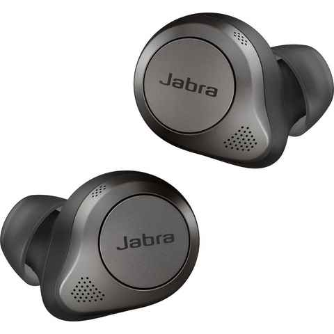 Jabra ELITE 85t In-Ear-Kopfhörer (Active Noise Cancelling (ANC), Sprachsteuerung, True Wireless, integrierte Steuerung für Anrufe und Musik, kompatibel mit Siri, Google Now, Google Assistant, Siri, Bluetooth, Jabra Advanced ANC - Active Noise Cancellation)