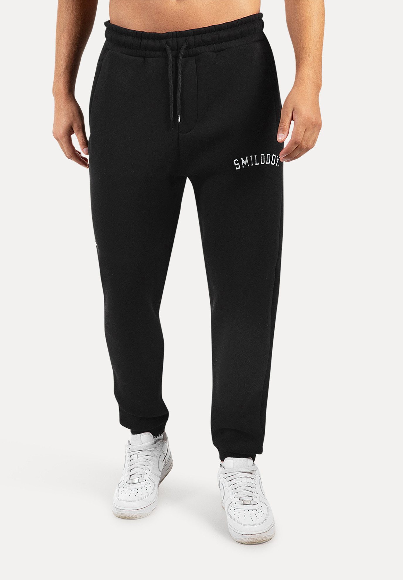 Smilodox Jogginghose Kayson, Oversize Freizeithose mit Reißverschlusstasche günstig online kaufen