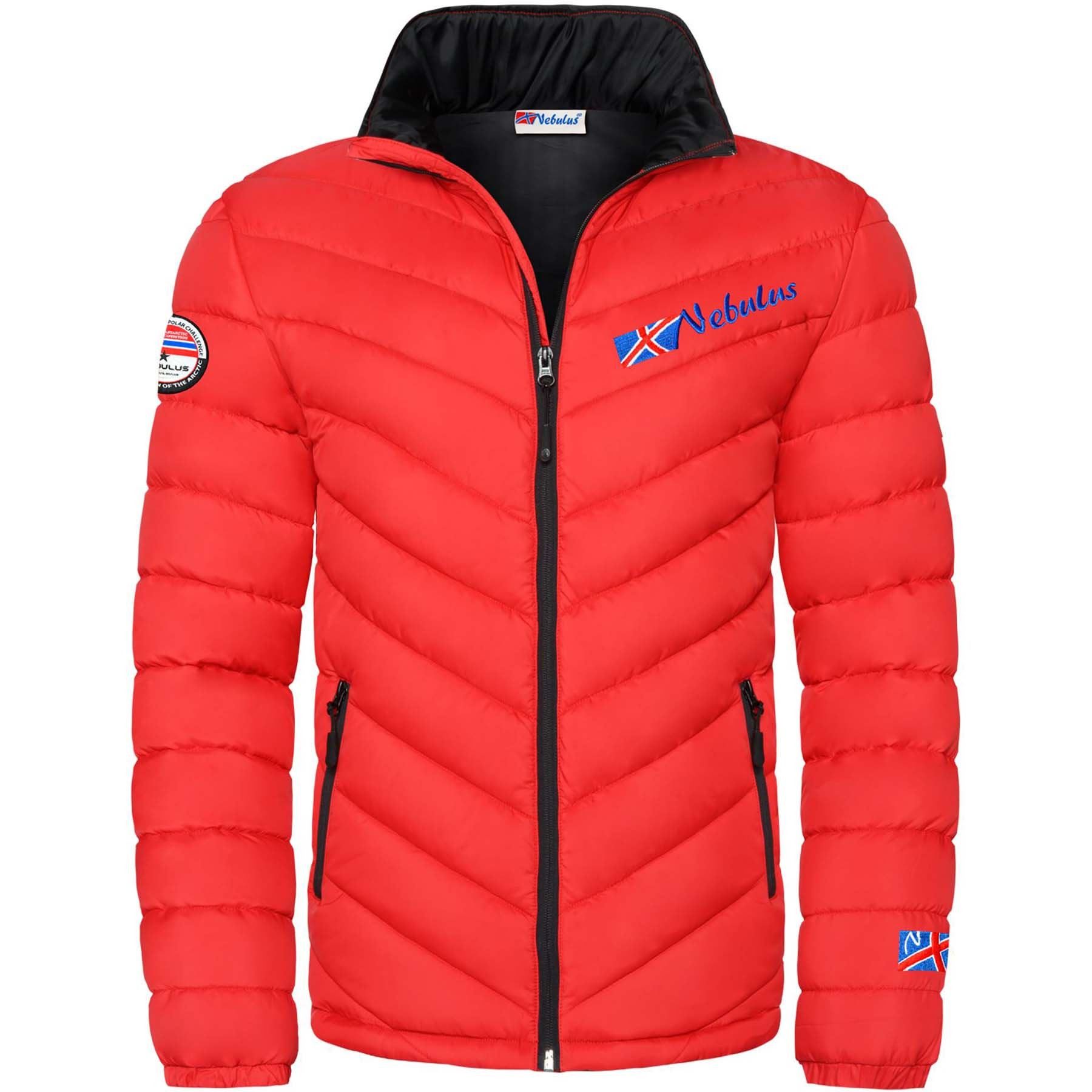 Nebulus Winterjacke TANNO, P4787 - Herren, rot, S