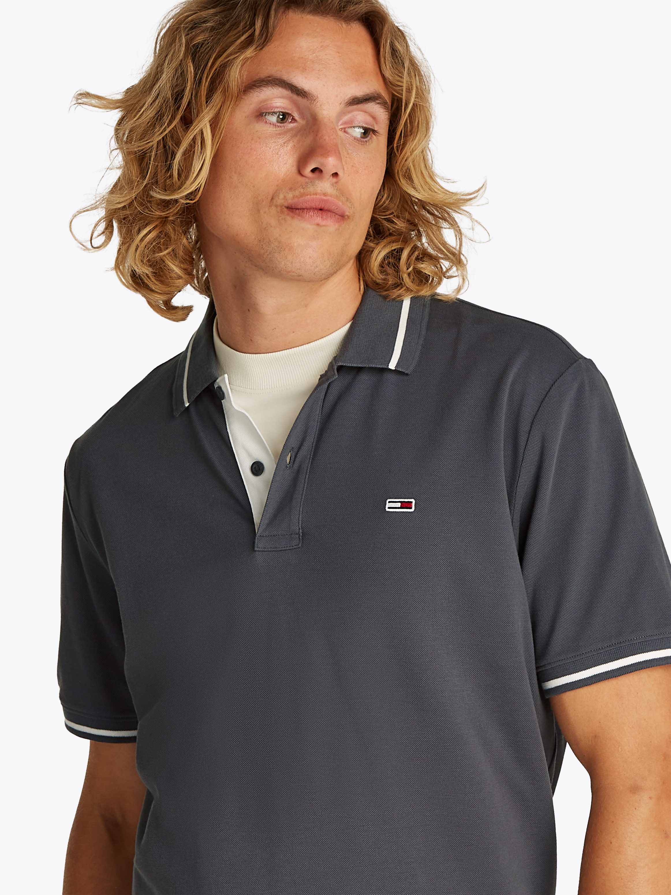 Tommy Jeans Poloshirt TJM REG TIPPED günstig online kaufen