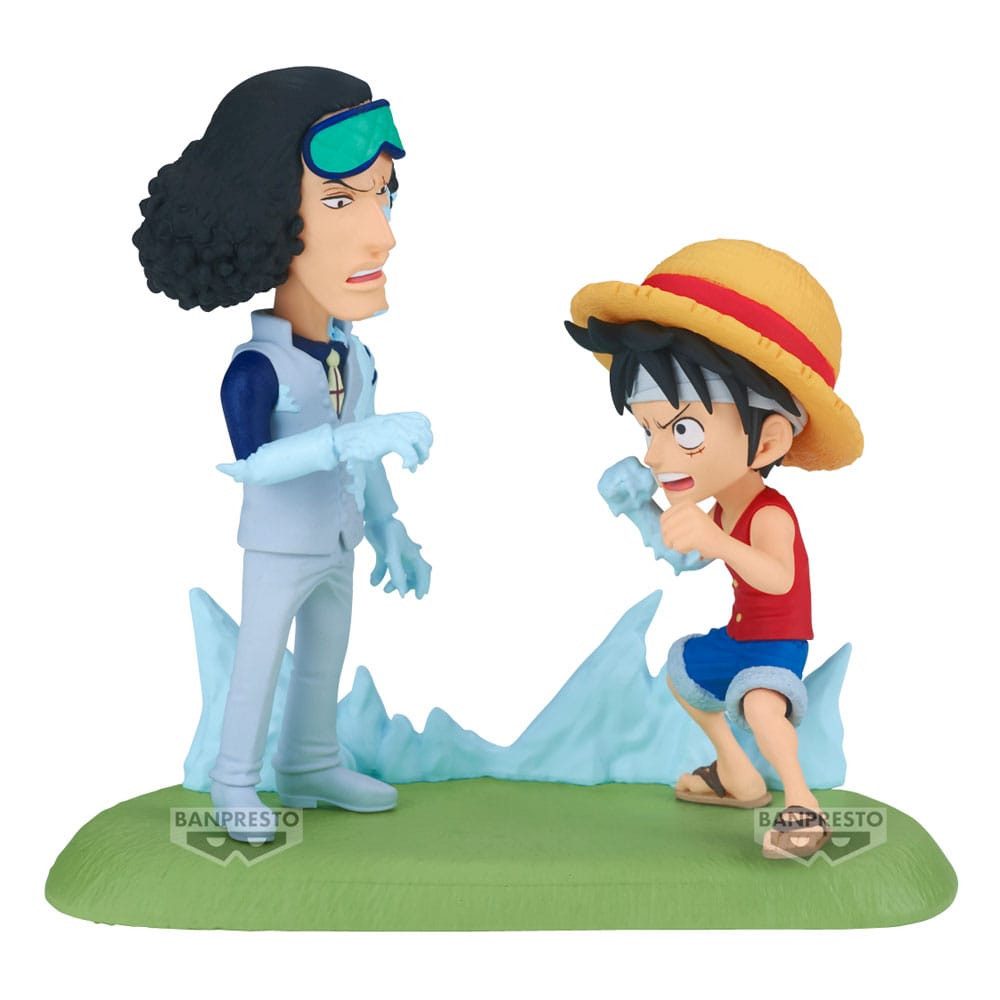 Banpresto Merchandise-Figur One Piece WCF Log Stories - Luffy vs. Kuzan 9 cm