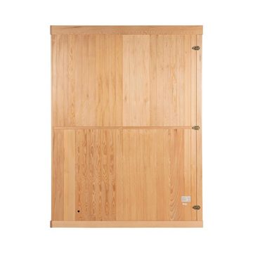 HOME DELUXE Sauna Traditionelle Sauna SKYLINE - XL, BxTxH: 150 x 150 x 200 cm, Holz: Hemlocktanne