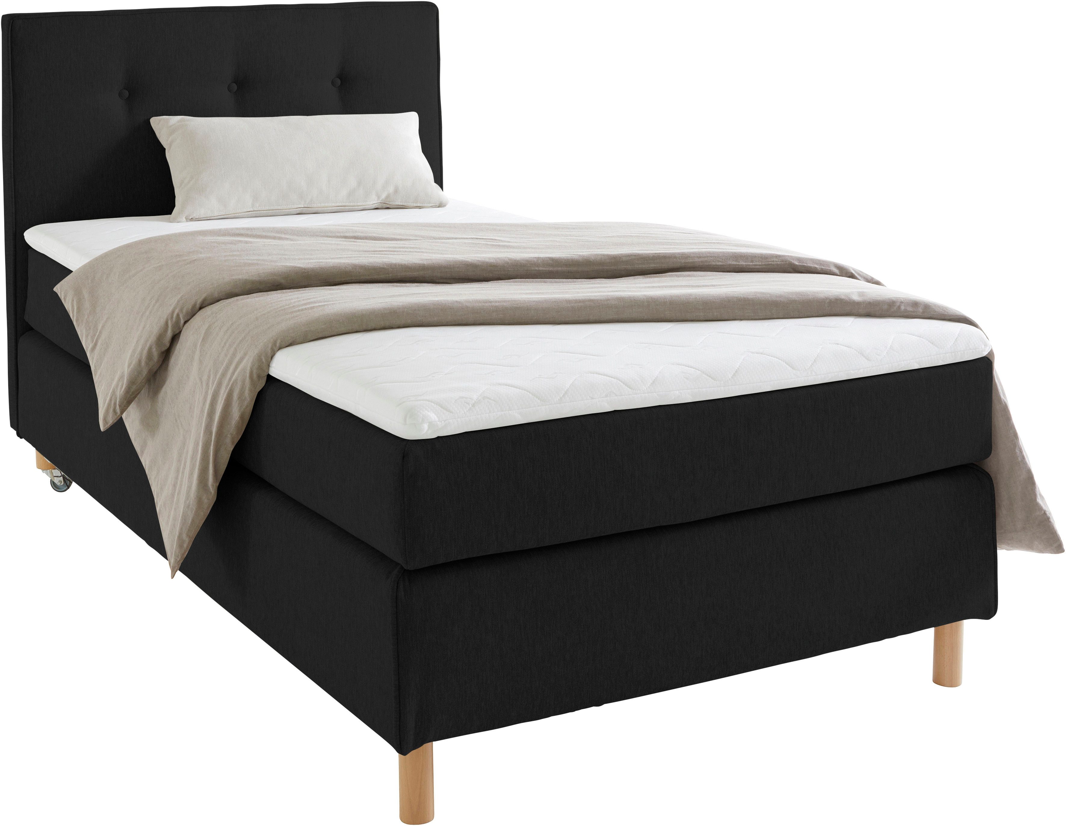 Home affaire Boxspringbett Heimatblick 100x200cm beliebig günstig online kaufen