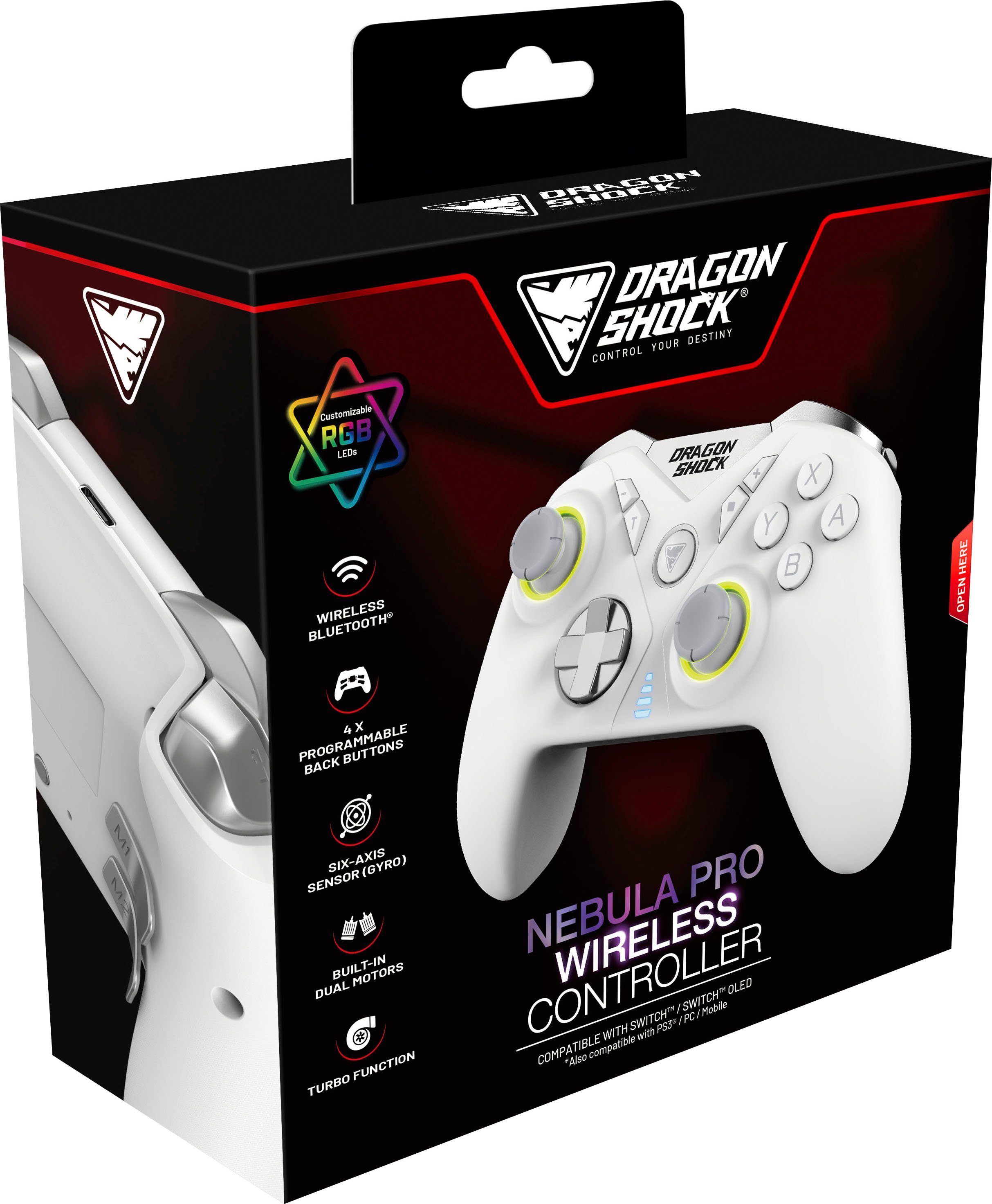 DRAGONSHOCK Nebula Pro Wireless für Nintento Switch Controller