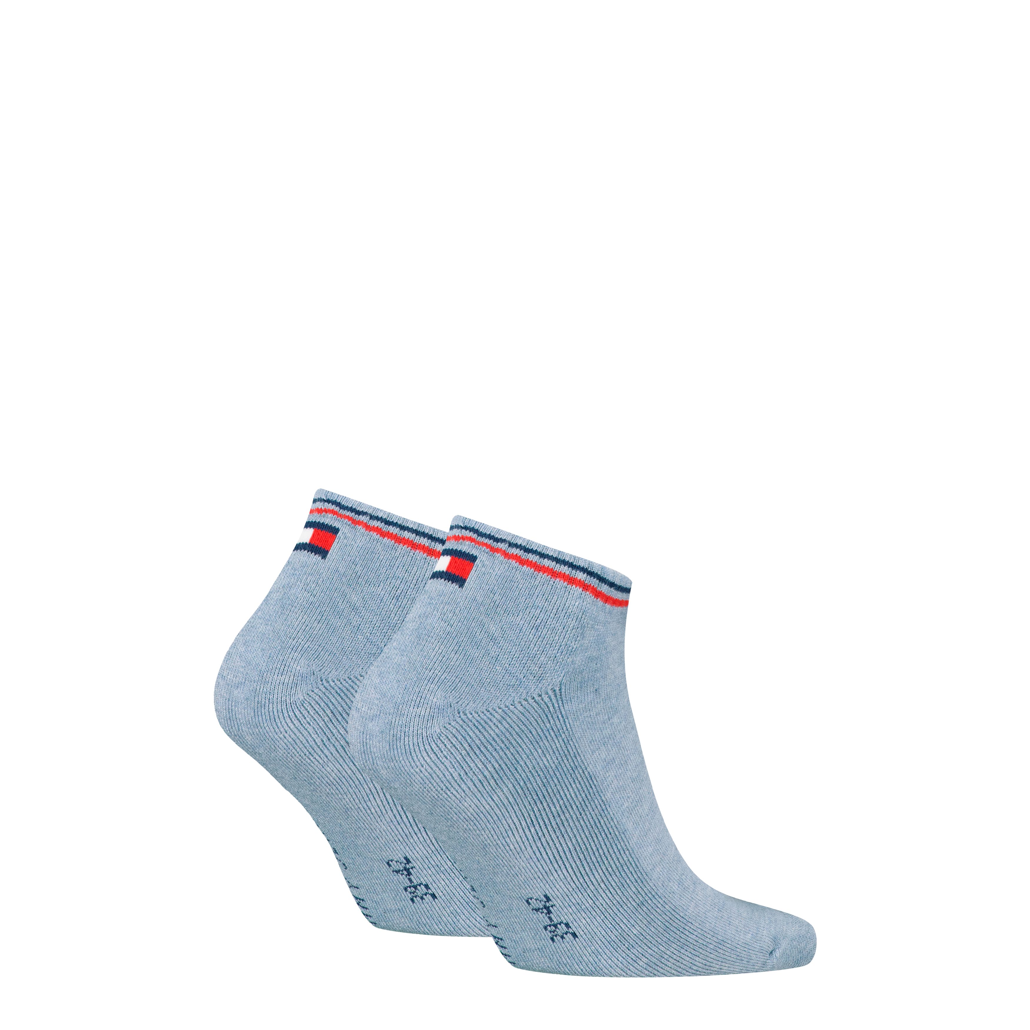 Tommy Hilfiger Sneakersocken TH UNI TJ SNEAKER 2P ICONIC (2 Paar)
