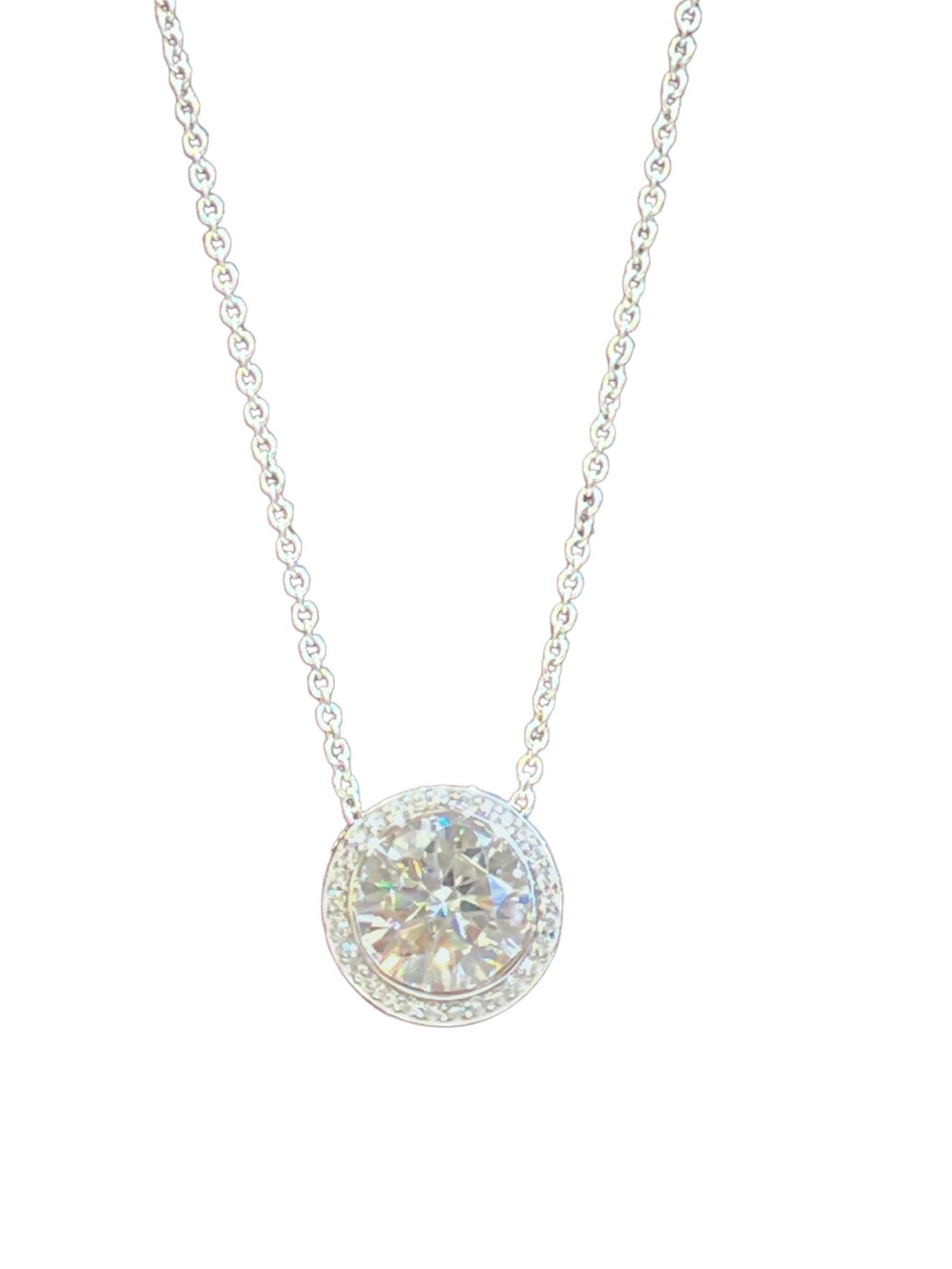 Collier Silber Zirkonia - ELNL92330A420