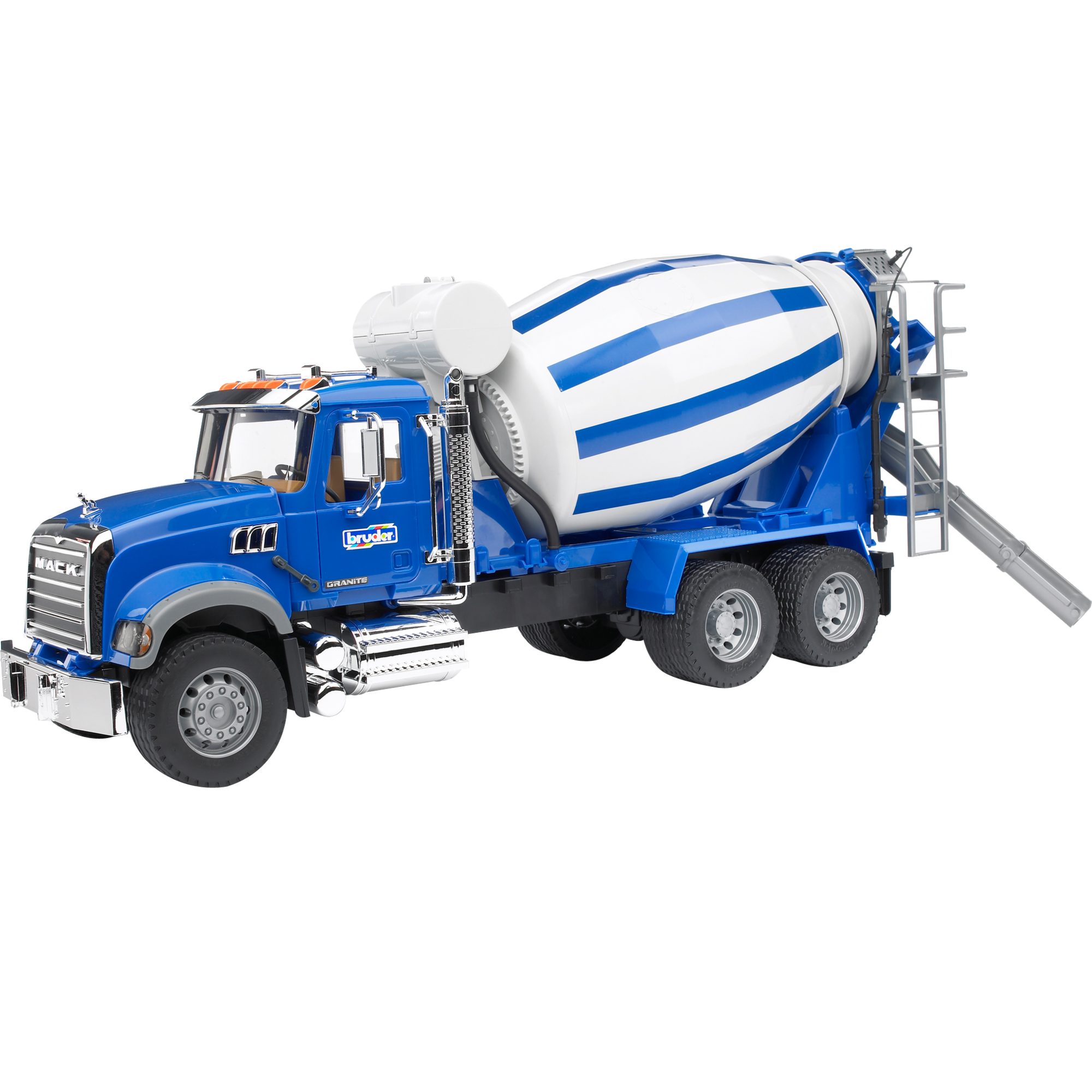 Bruder® Spielzeug-Baumaschine bruder MACK Granite Betonmisch-LKW, Modellfahrzeug