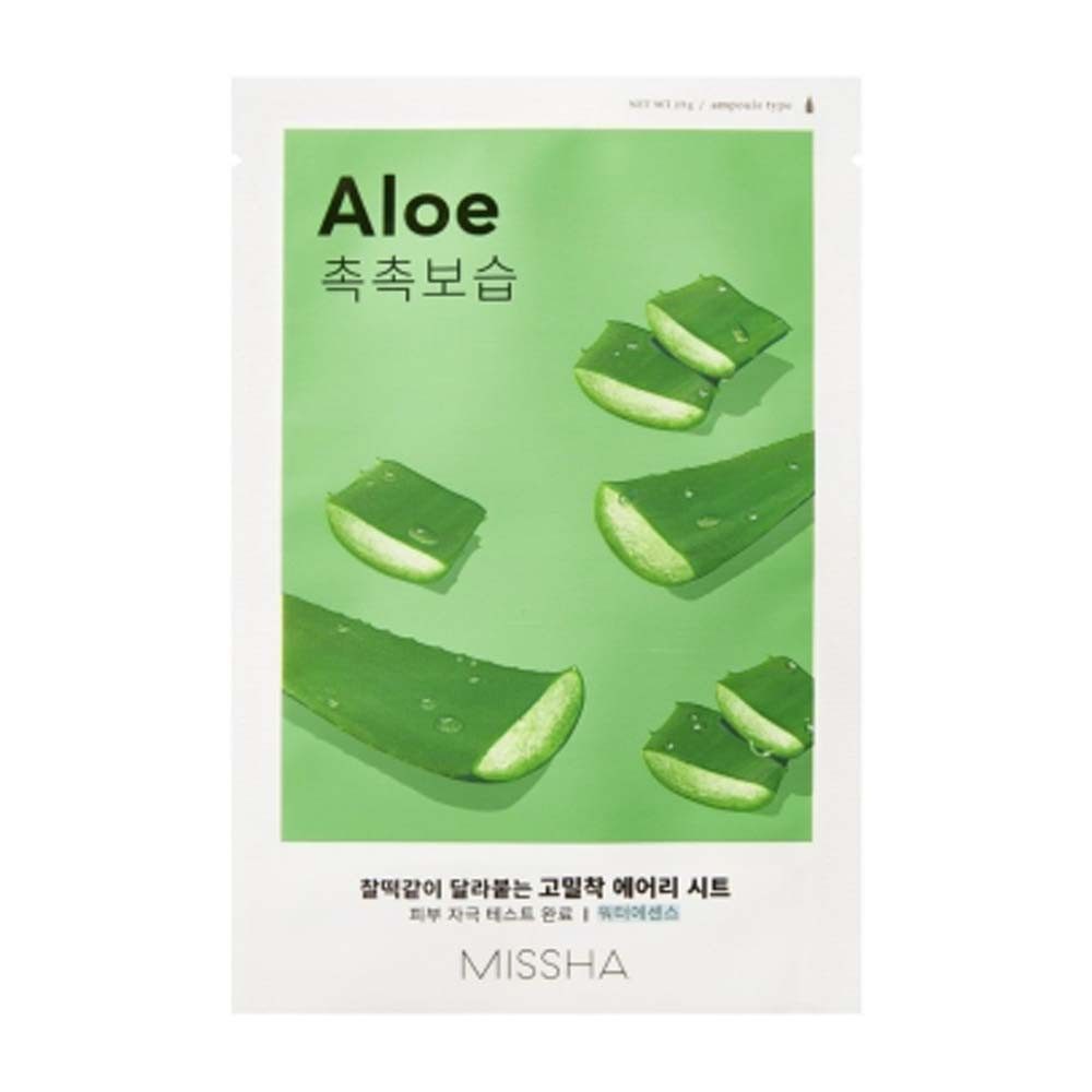 Missha Gesichtsmaske MISSHA, Airy Fit Sheet Mask - Aloe - 19 g