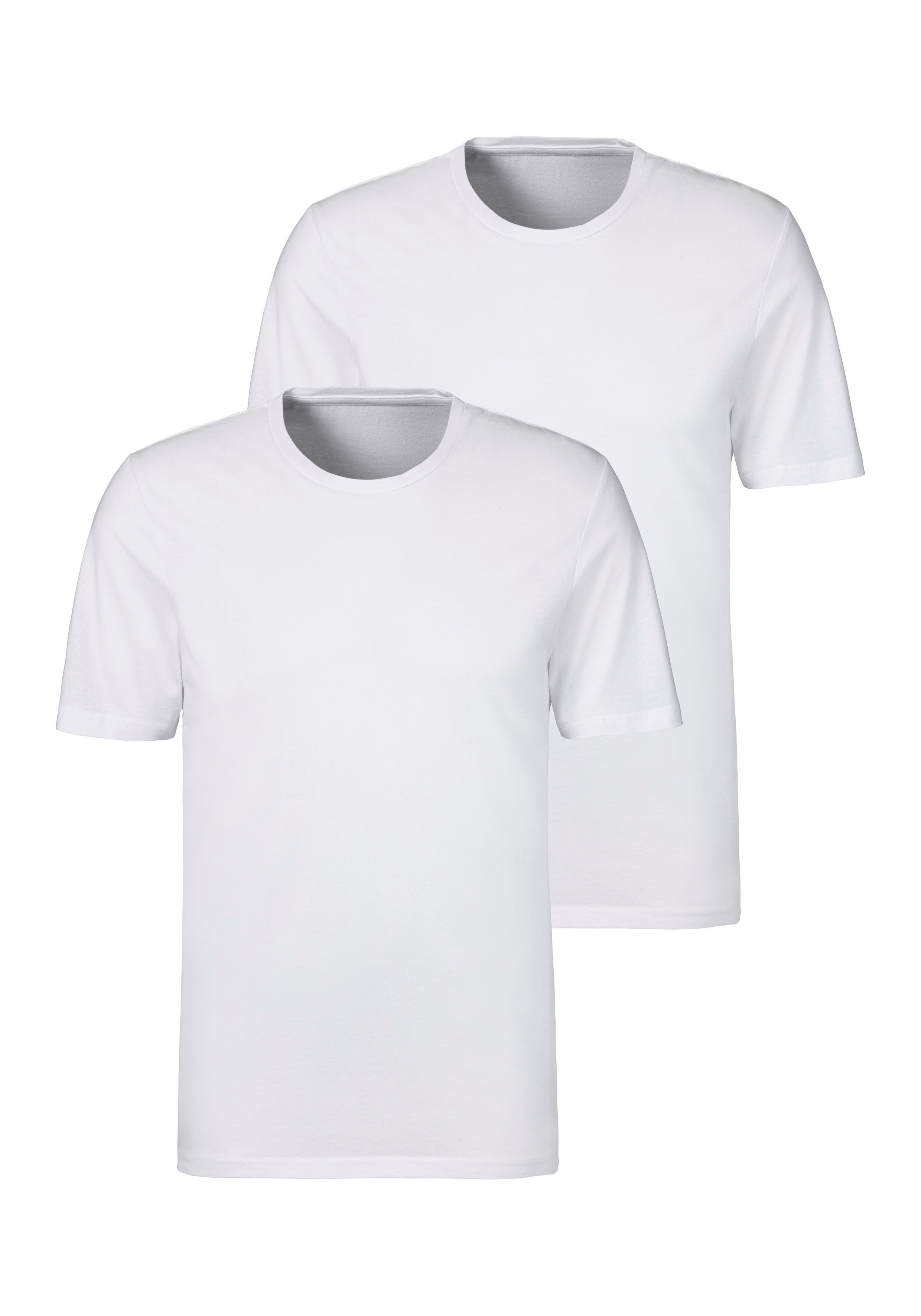 s.Oliver T-Shirt (Packung, 2-tlg) klassisches Unterziehshirt