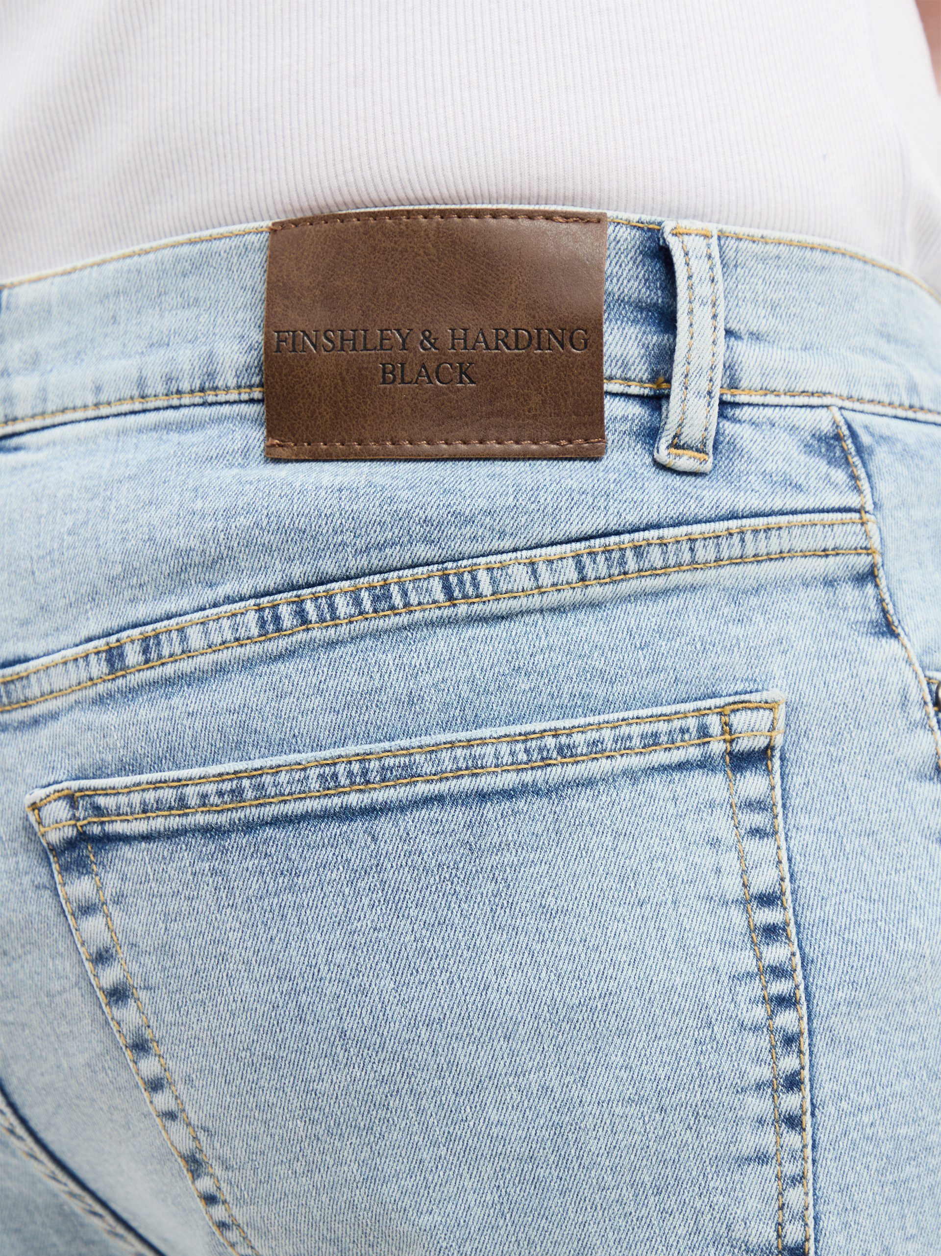 Finshley & Harding Straight-Jeans Ray