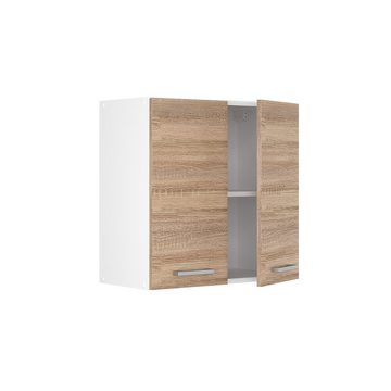 Vicco Hängeschrank Küchenhängeschrank 60 cm R-Line Weiß Sonoma